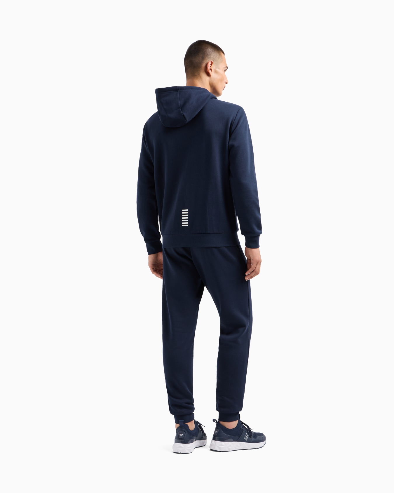Core Identity cotton-blend hooded tracksuit Slide 2