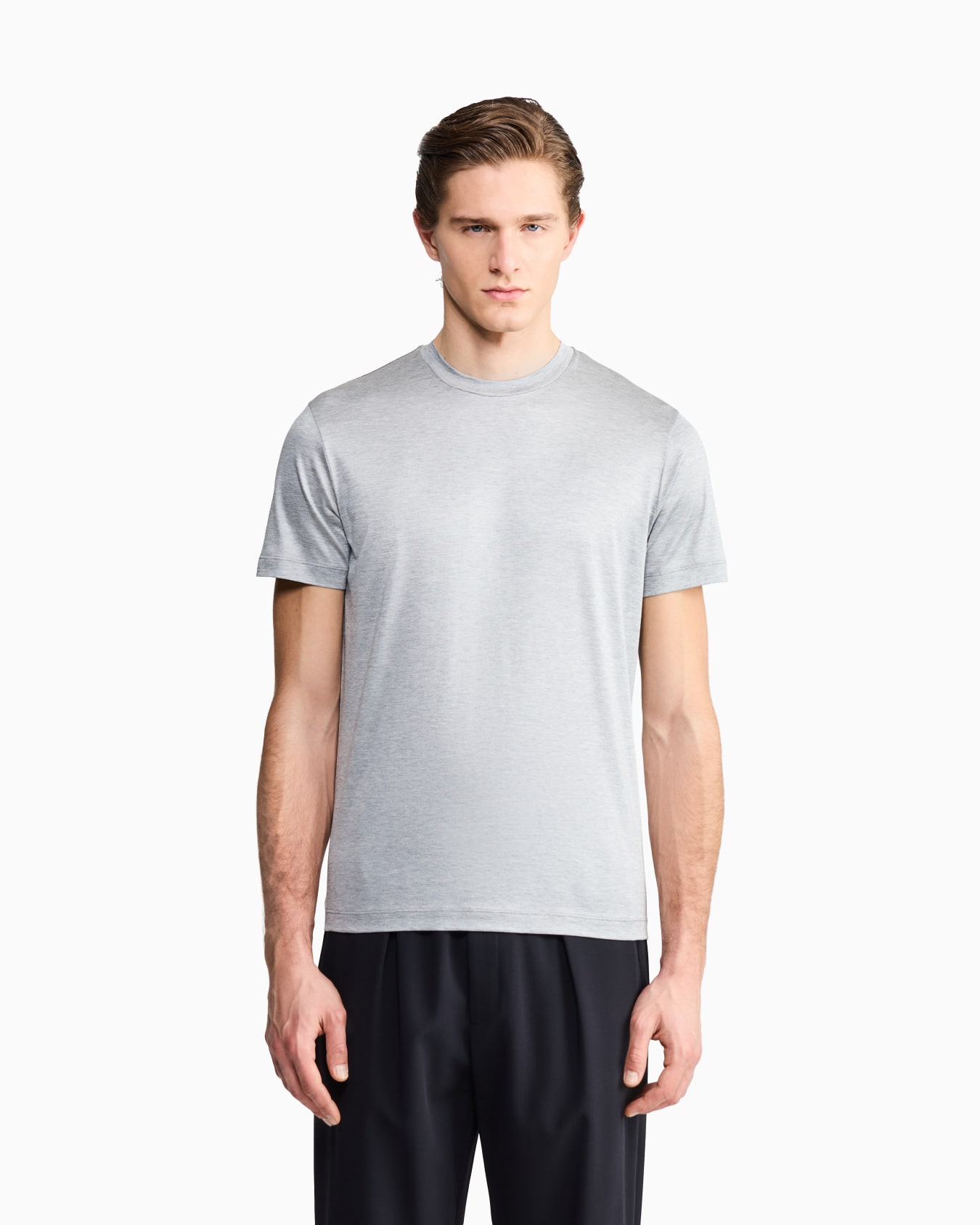 Virgin-wool cardigan with buttons Slide 3