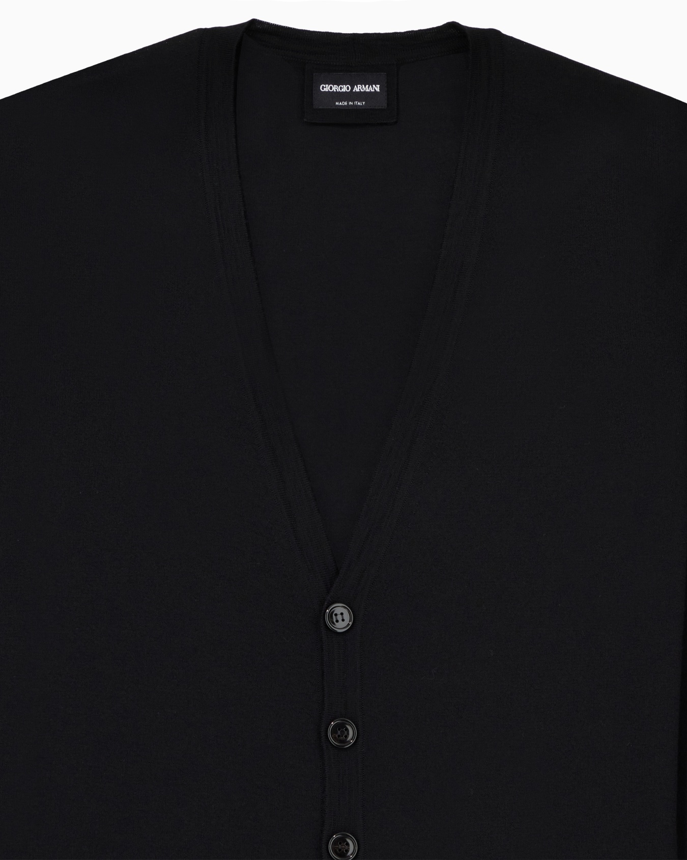 Cardigan boutonné en laine vierge Diapositive 4