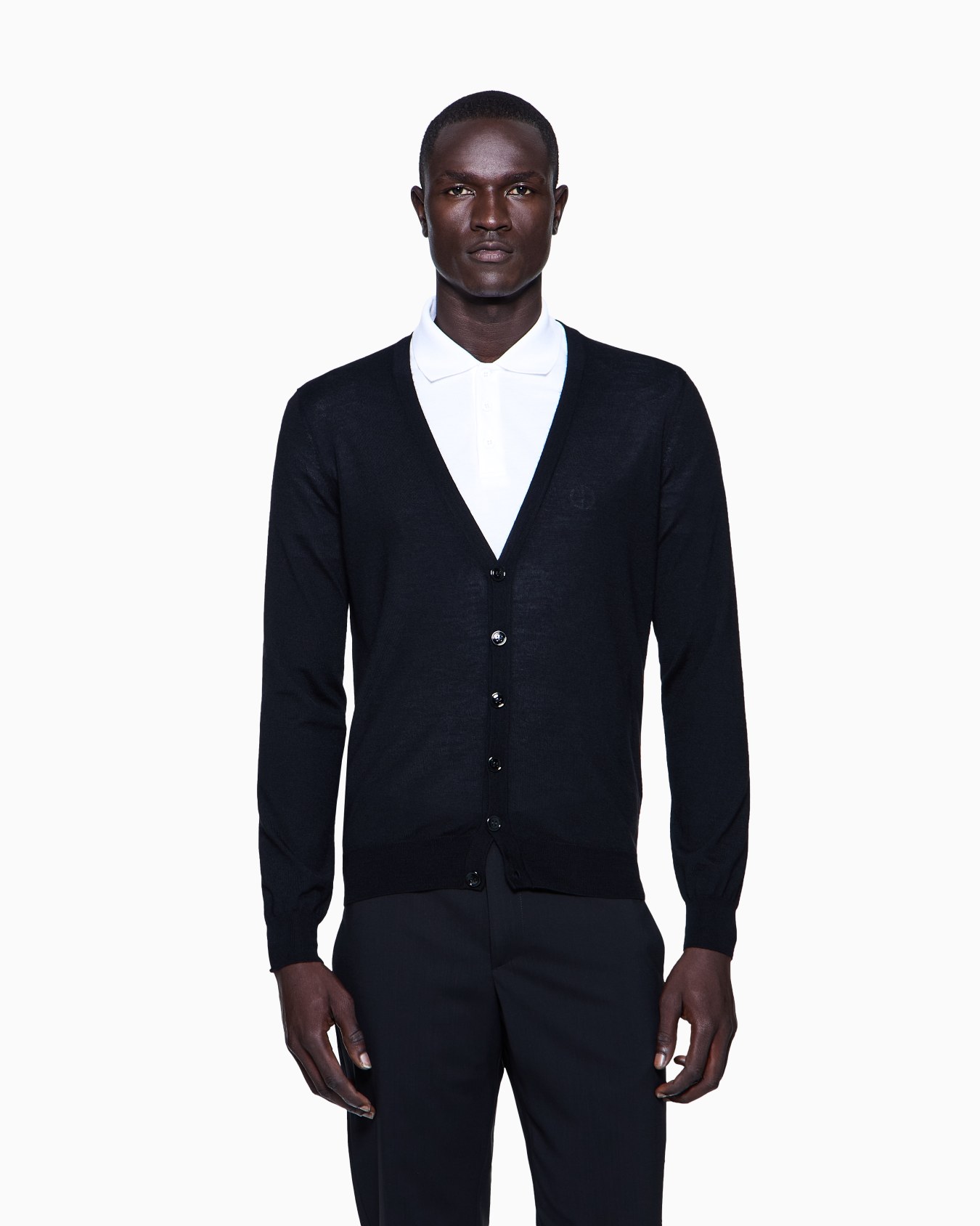 Cashmere cardigan with buttons Slide 3