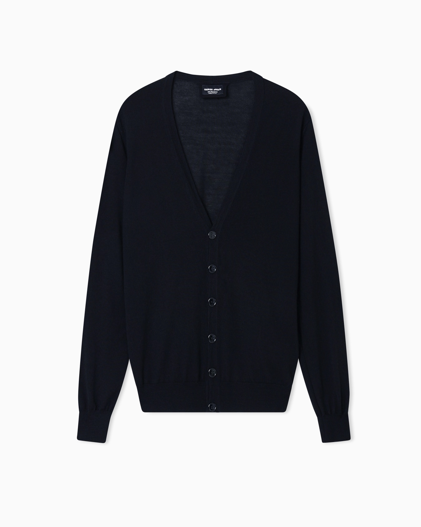 Cashmere cardigan with buttons Slide 0