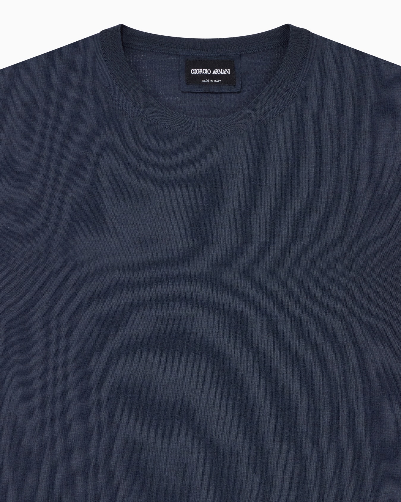 Pullover mit Rundhalsausschnitt aus Schurwolle Folie 4