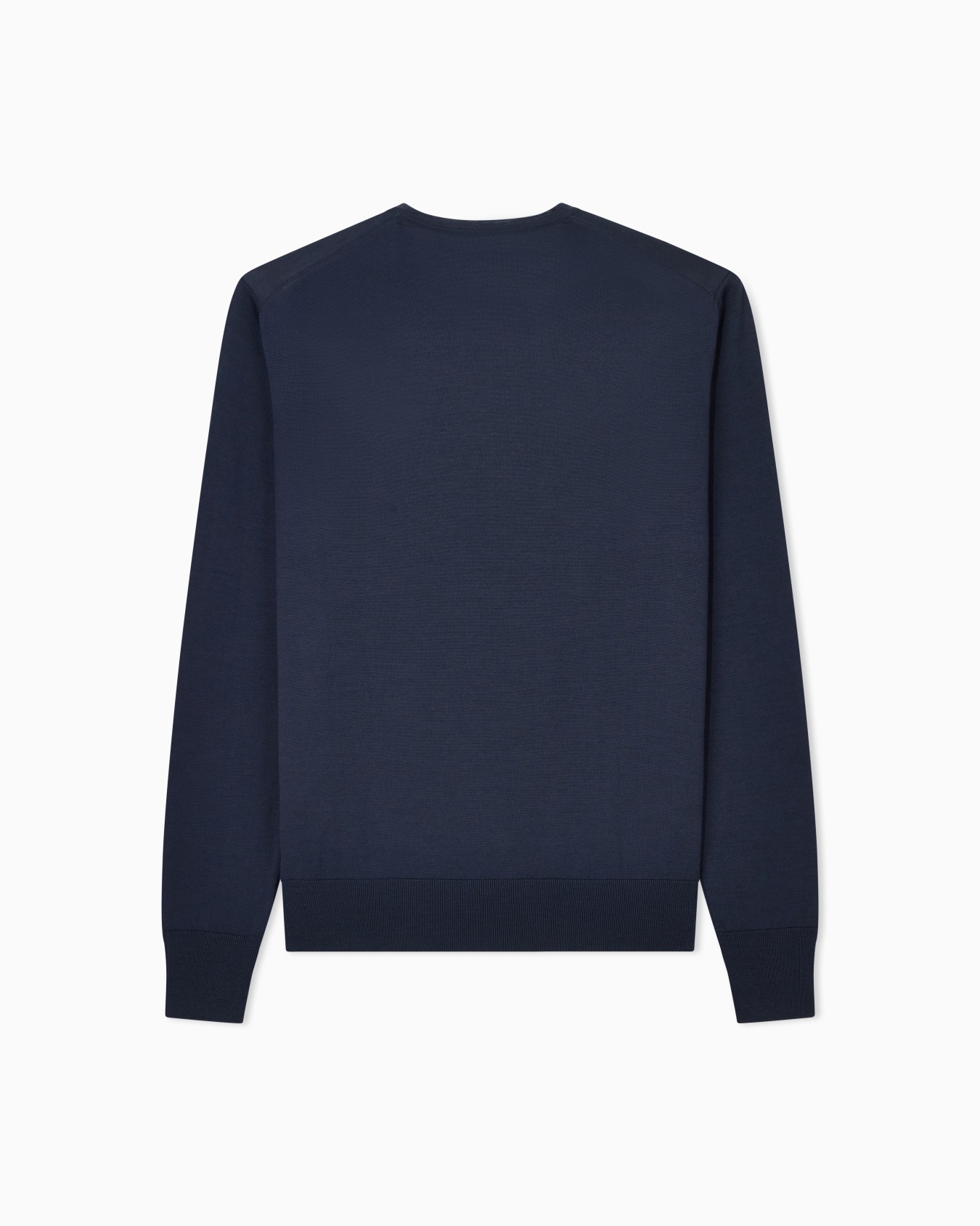 Pullover mit Rundhalsausschnitt aus Schurwolle Folie 2