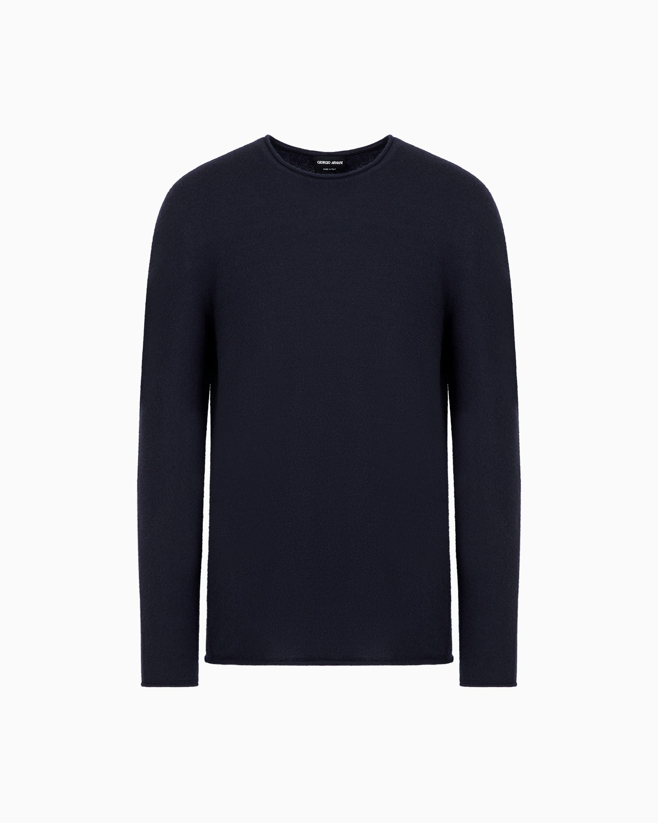 Icon cashmere interlock crew-neck jumper Slide 0