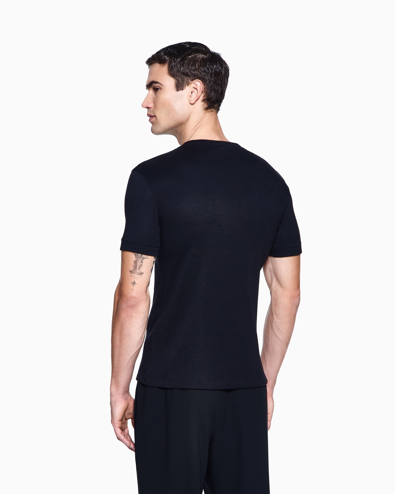 Short-sleeved cashmere Icon jumper Slide 2