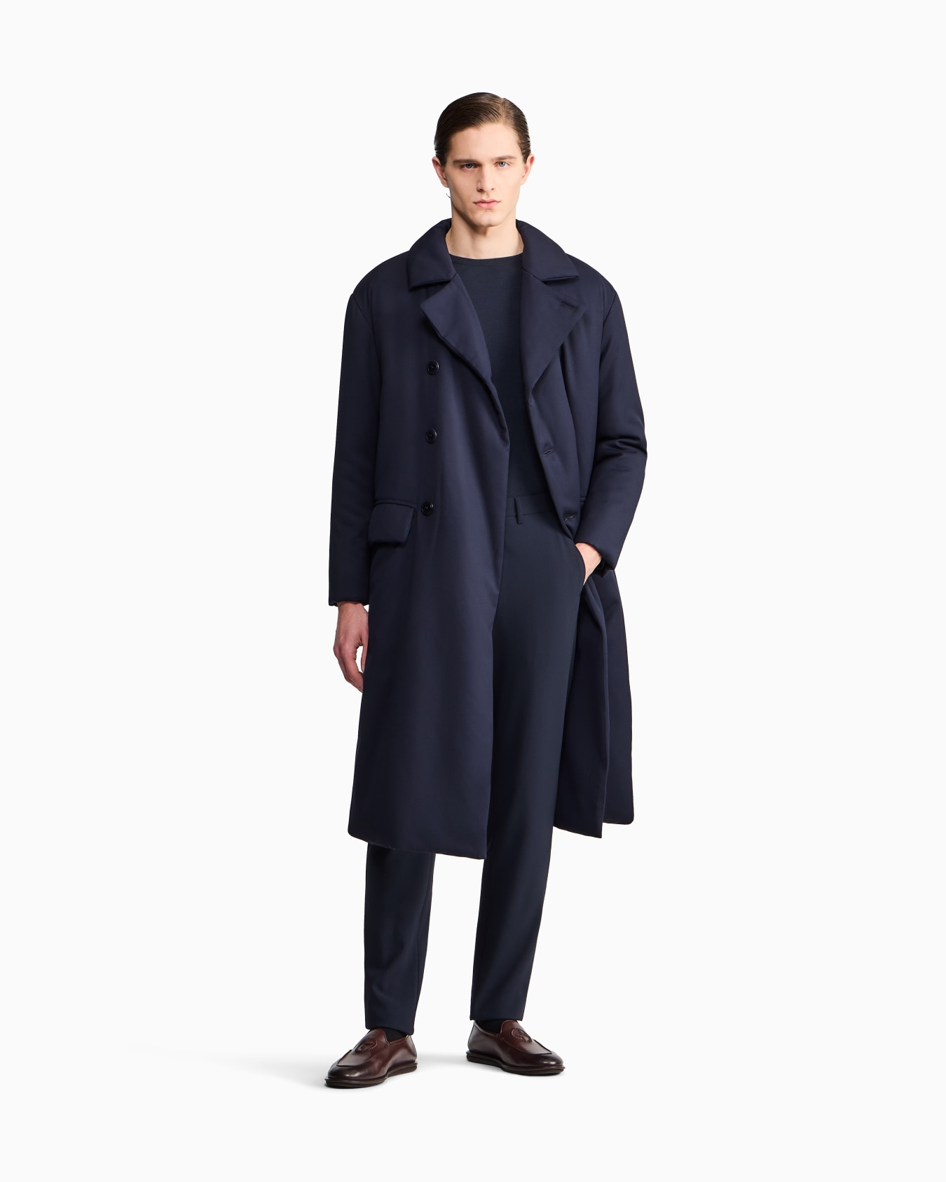 Pull ras-du-cou Icon en interlock de cachemire Diapositive 1