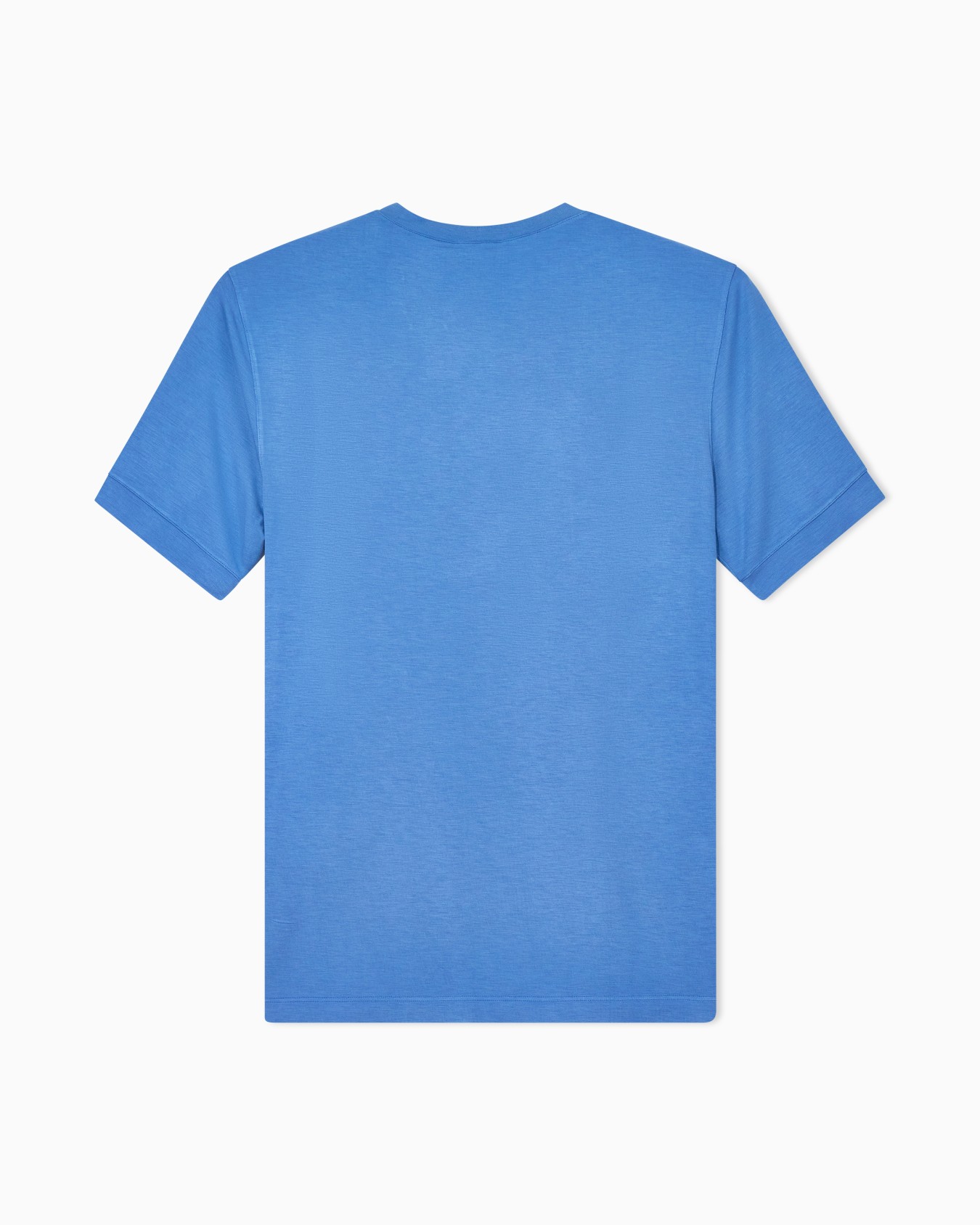 ASV crew-neck T-shirt in stretch viscose jersey Slide 2