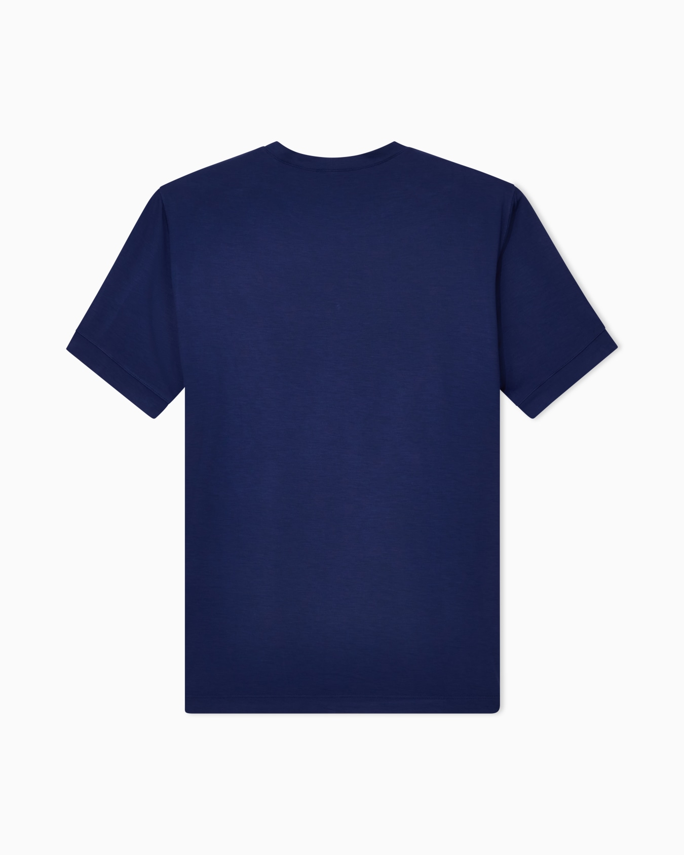 ASV crew-neck T-shirt in stretch viscose jersey Slide 2