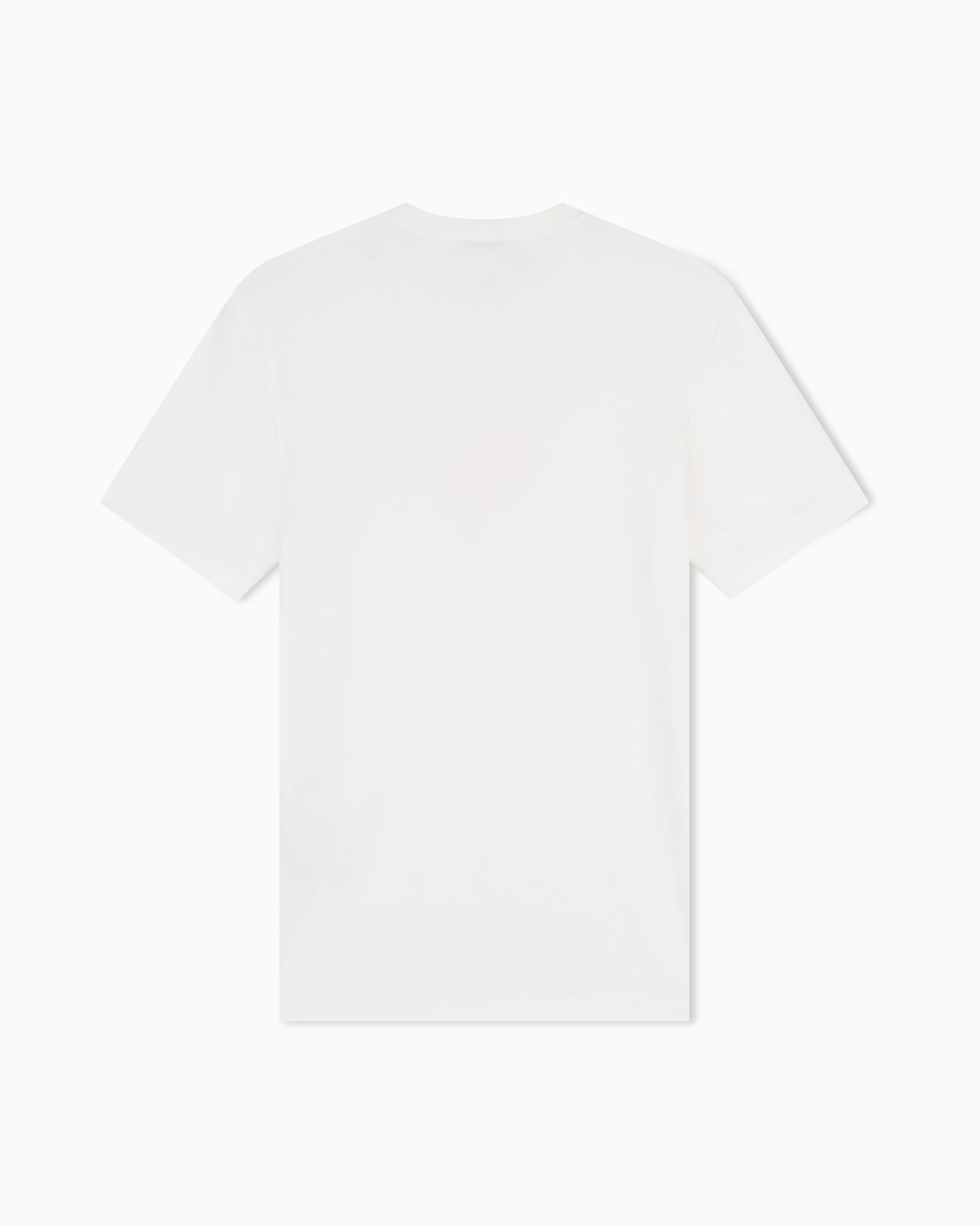 Icon Crew-neck T-shirt in stretch viscose jersey Slide 1