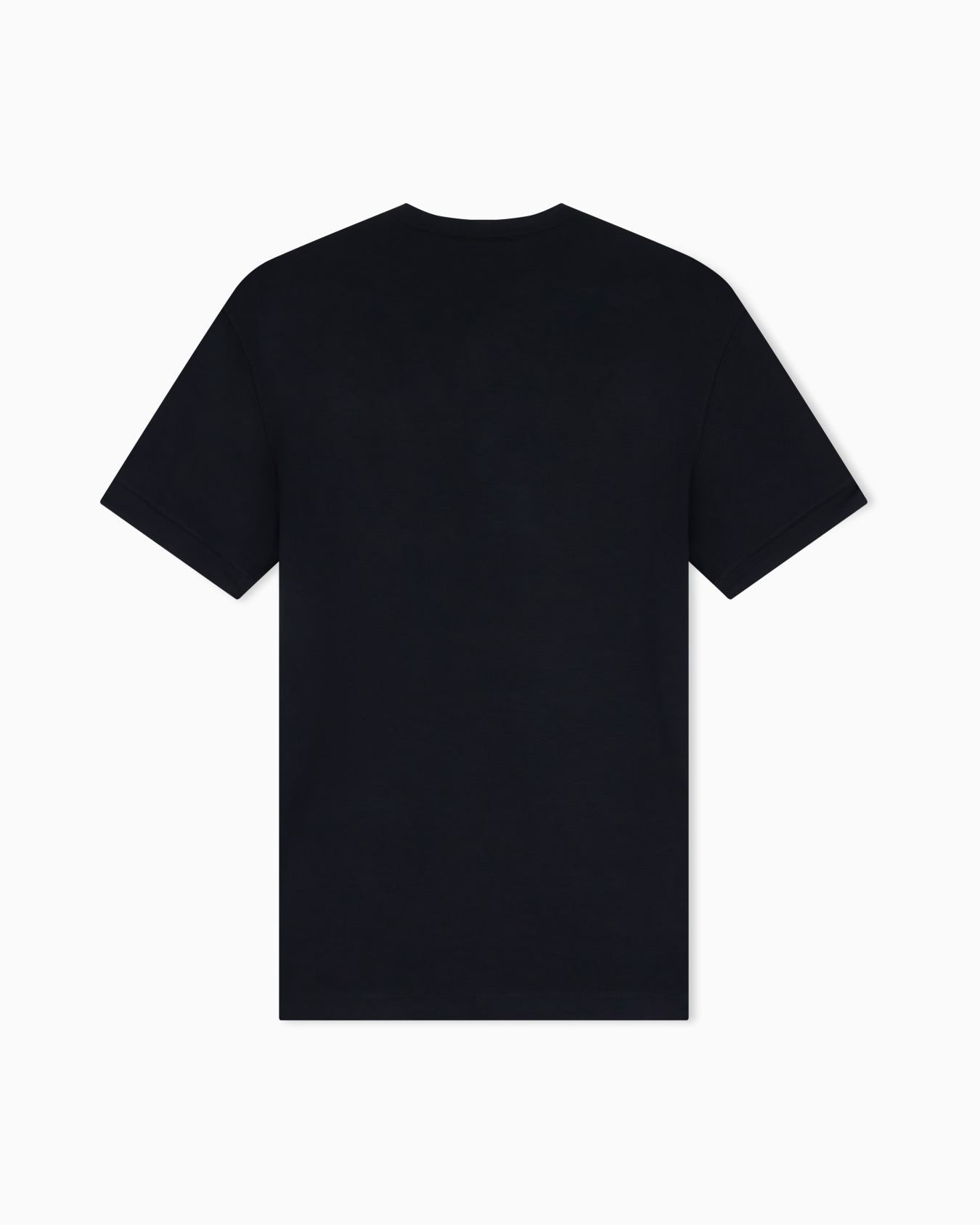 Icon Crew-neck T-shirt in stretch viscose jersey Slide 2