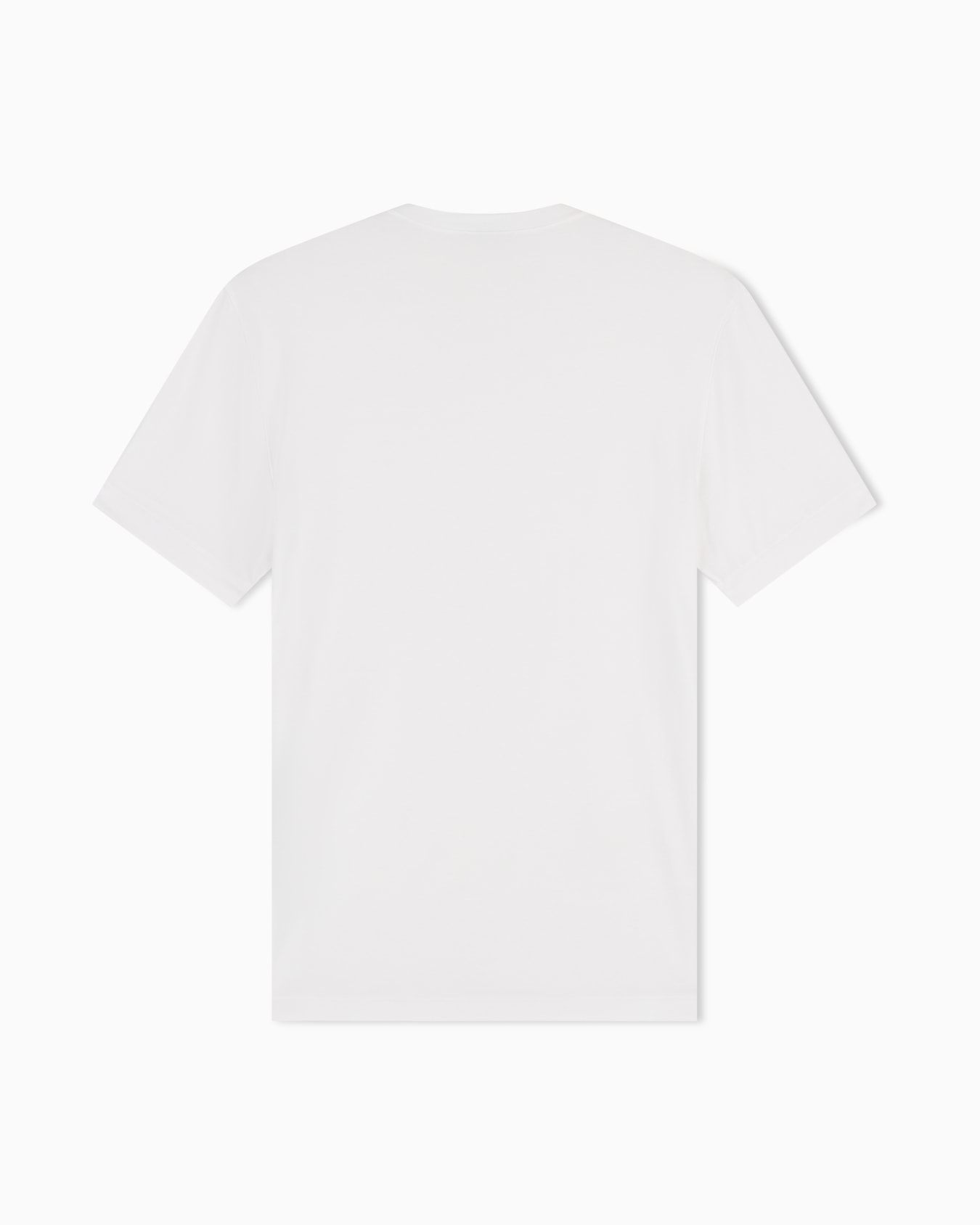 Camiseta Icon de punto de viscosa elástica con cuello de pico Diapositiva 2