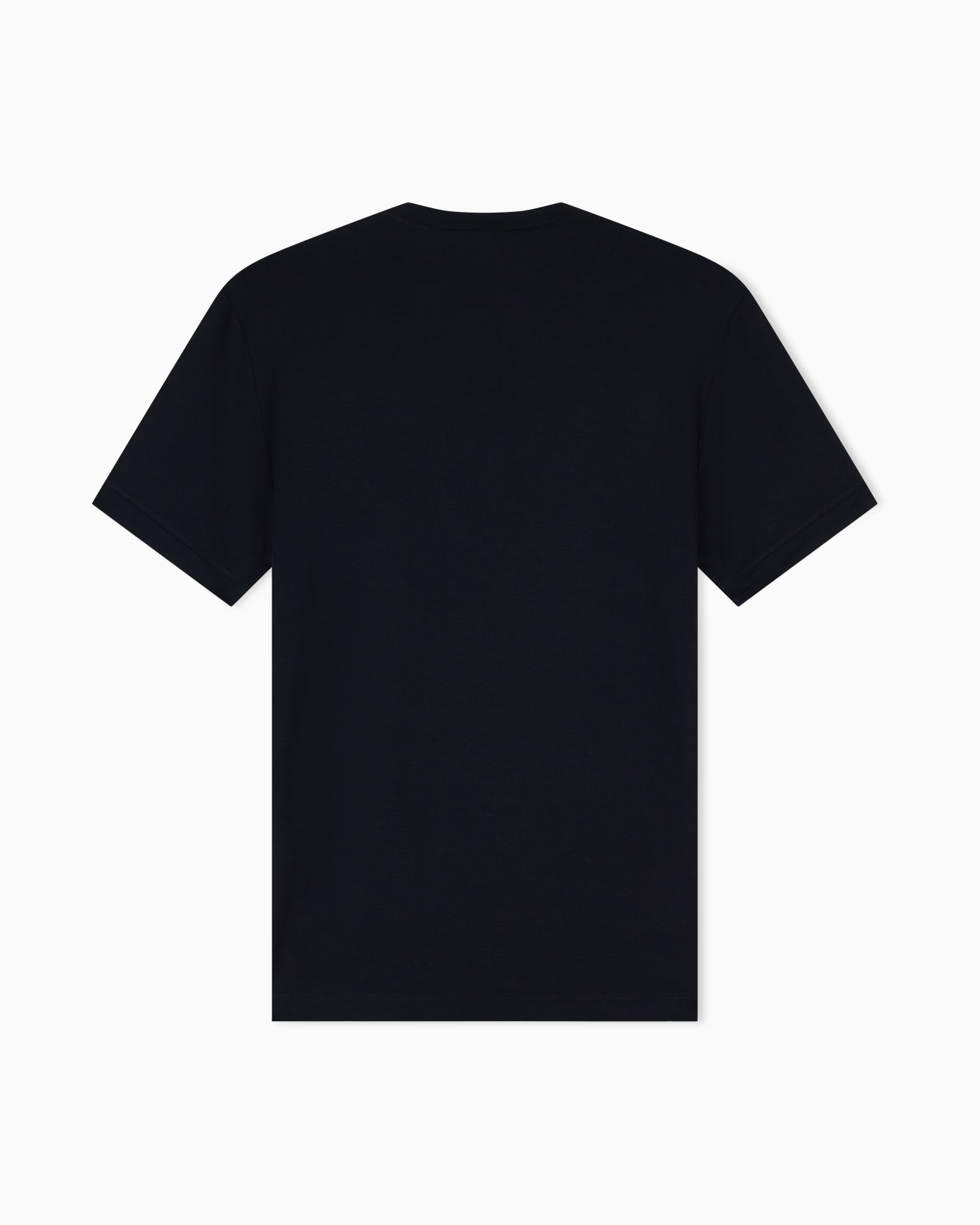 V-neck T-shirt Icon in stretch viscose jersey Slide 1