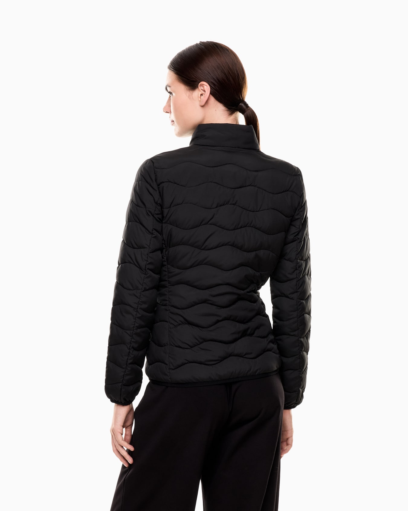 Core Lady lightweight nylon packable padded jacket Slide 2