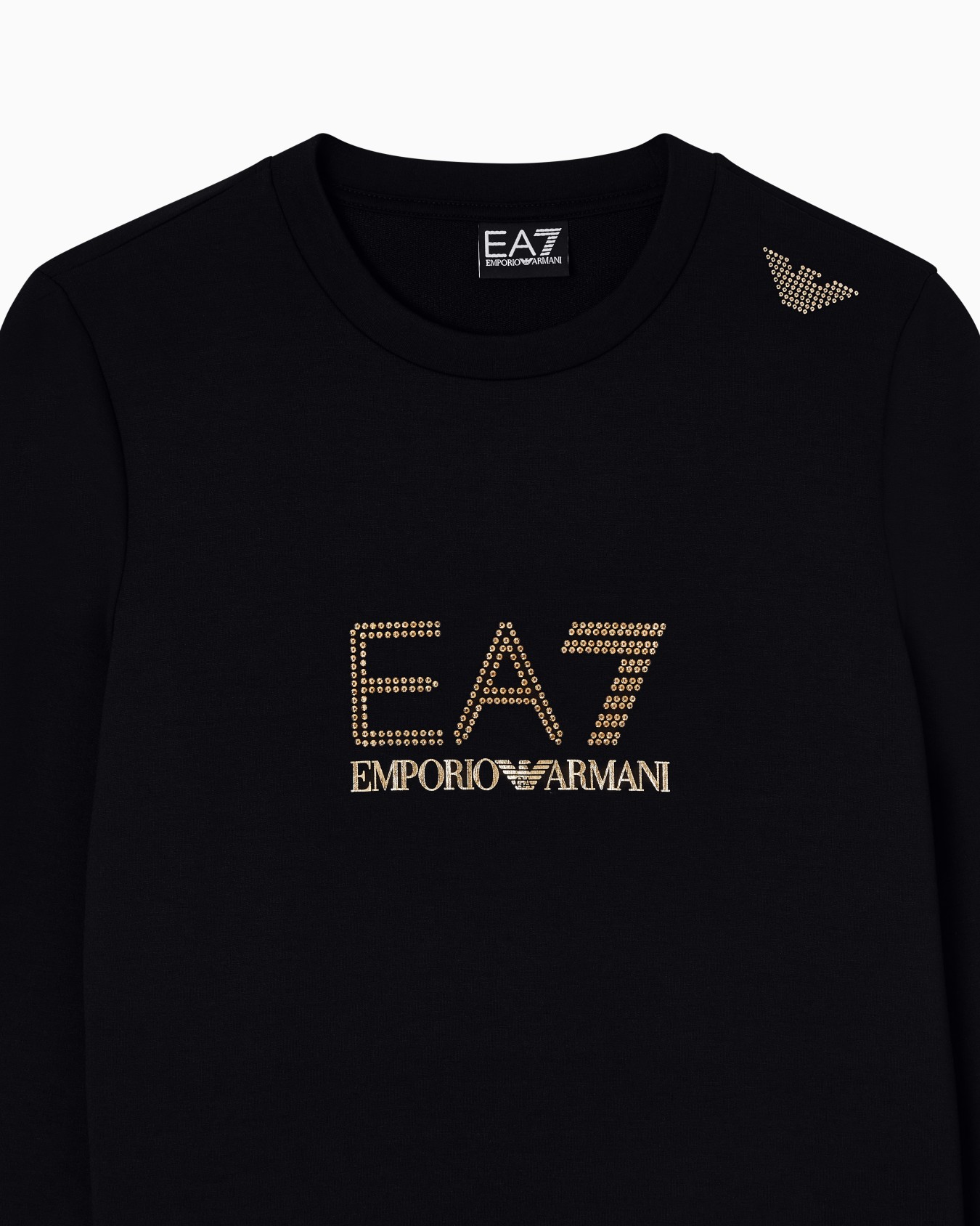 Sweat-shirt ras-du-cou en viscose mélangée stretch Evolution Diapositive 4