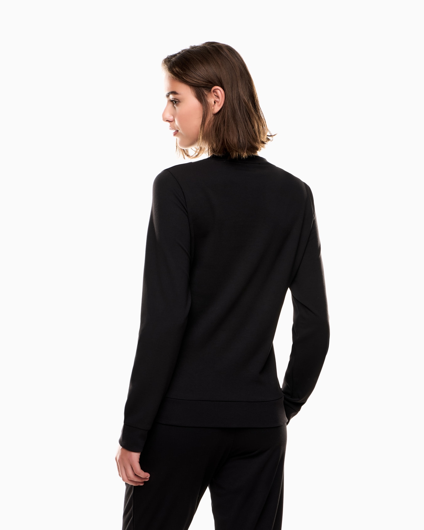 Evolution stretch viscose-blend crew-neck sweatshirt Slide 2