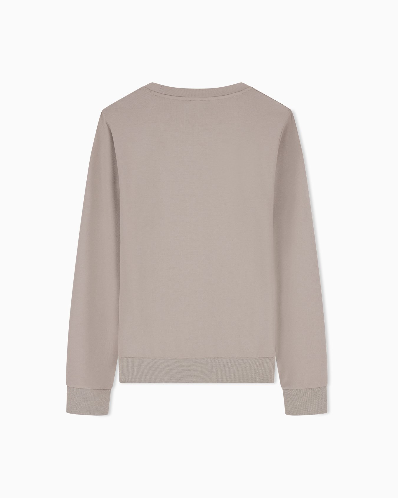 Stretch sweatshirt in a viscose blend with studs Evolution Slide 2