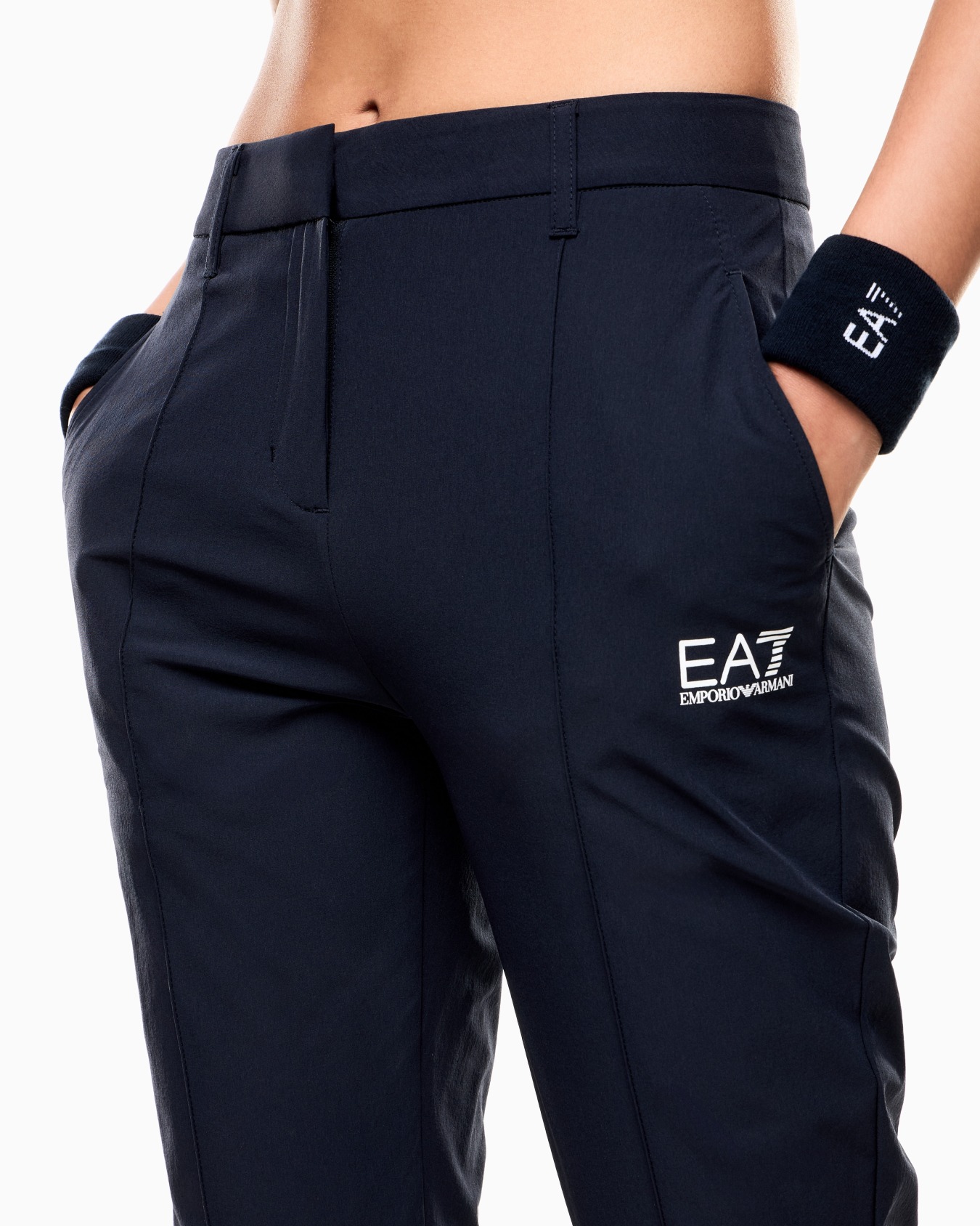 Pantaloni dritti Golf pro in tessuto leggero stretch Slide 6