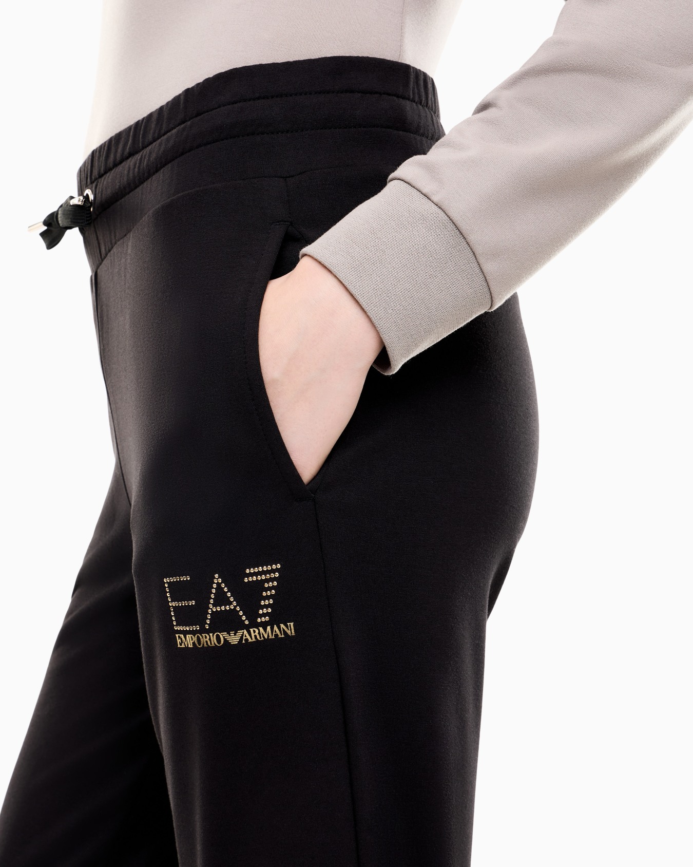 Evolution stretch viscose-blend joggers Slide 6