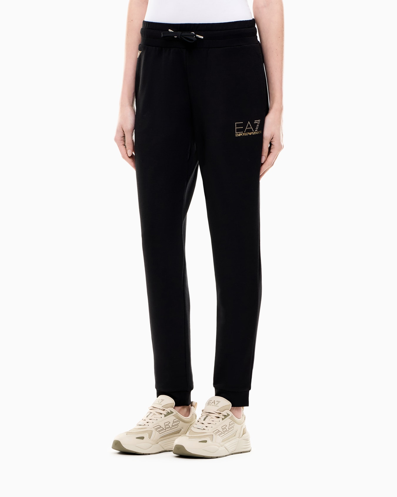 Evolution stretch viscose-blend joggers Slide 3