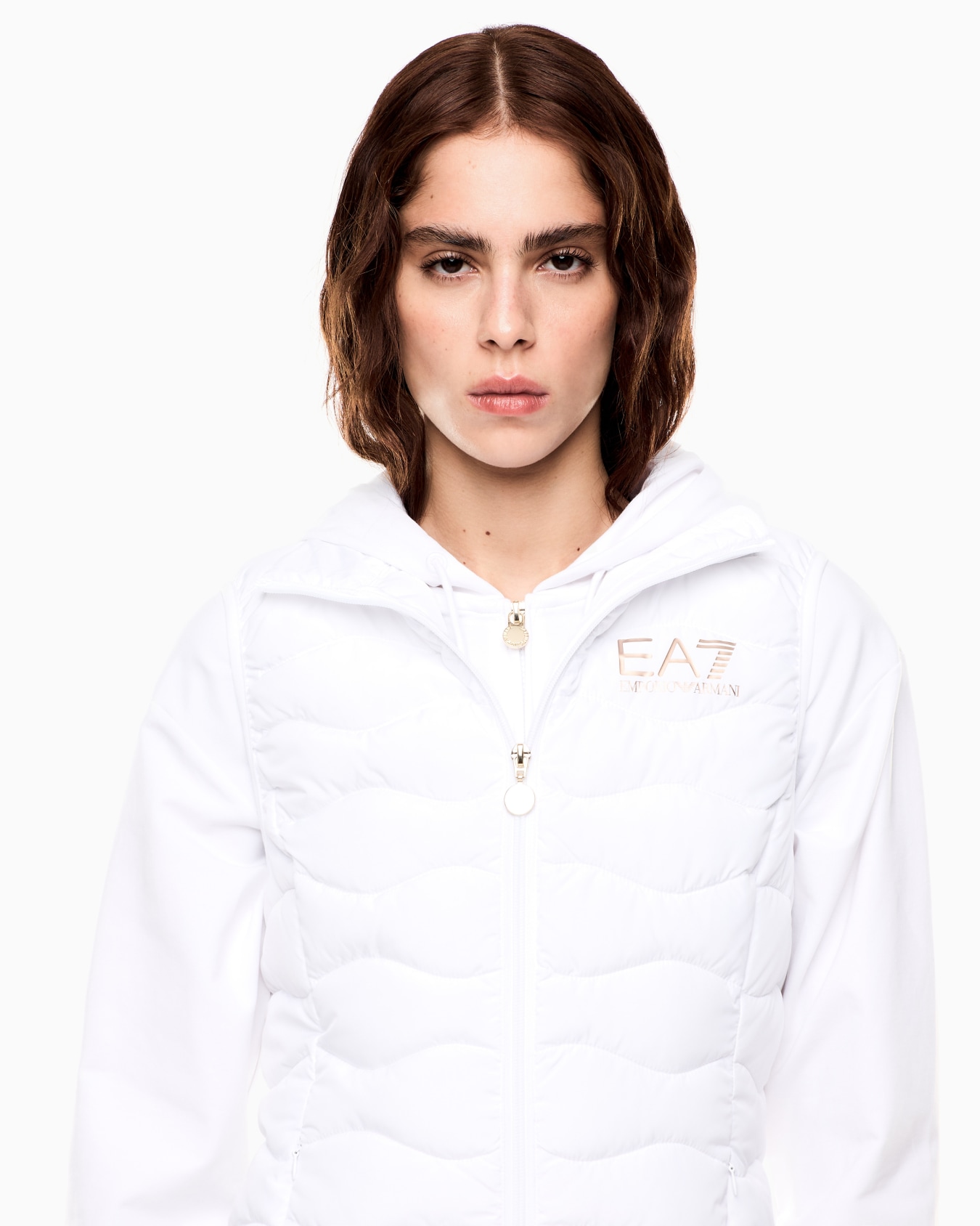 Core Lady nylon packable padded gilet Slide 4