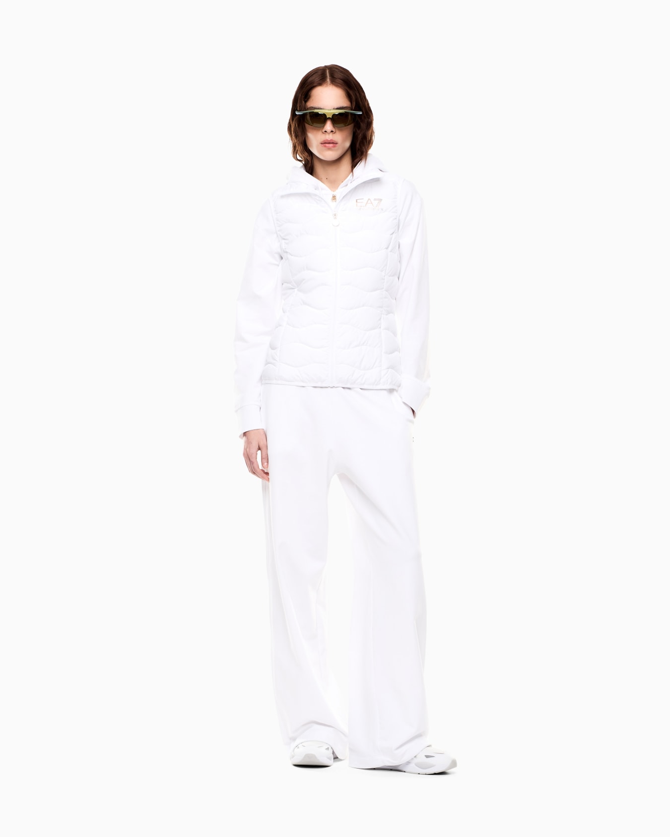 Core Lady nylon packable padded gilet Slide 1