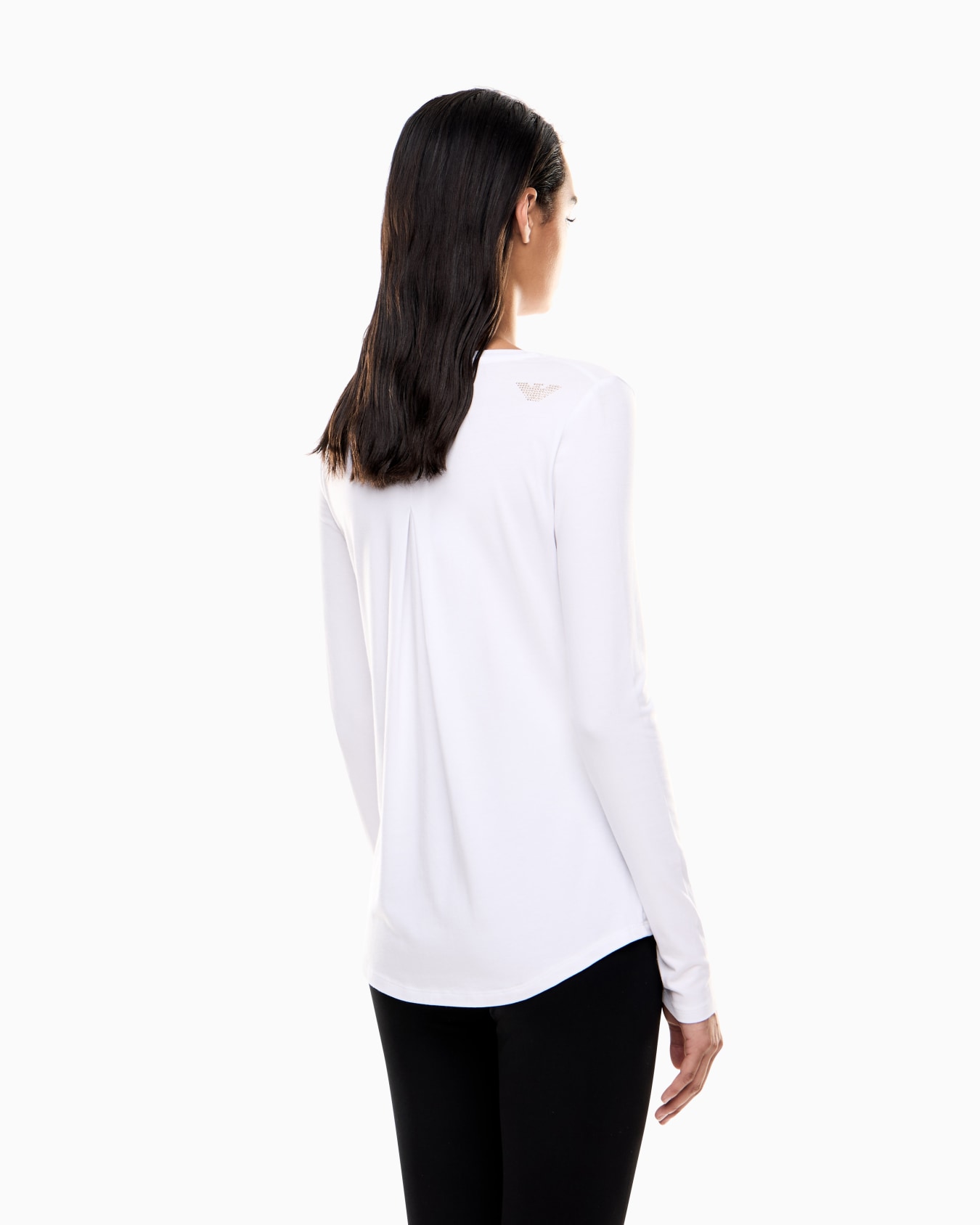 Camiseta de manga larga Evolution de algodón y modal elástico Diapositiva 5