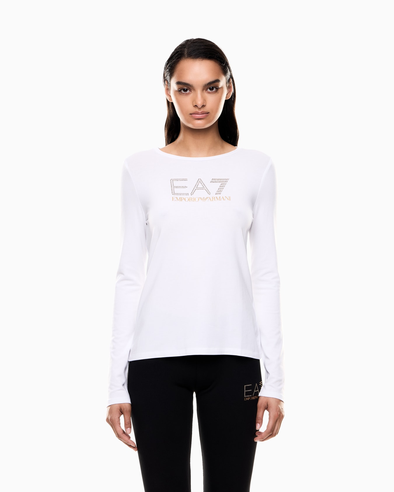 Evolution Langarmshirt aus elastischer Baumwolle mit Modal Folie 3