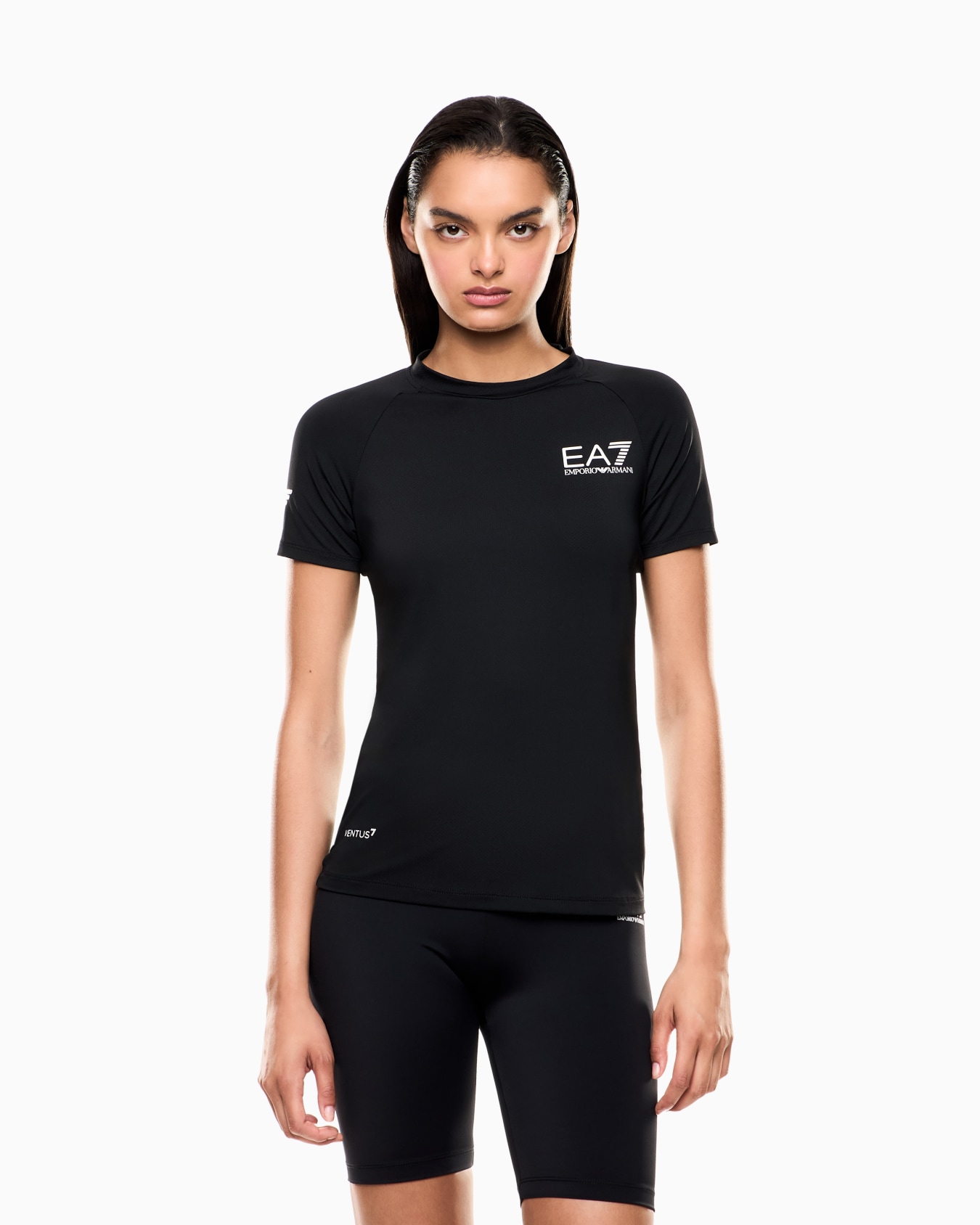 Camiseta de cuello redondo Tennis Pro de tejido técnico VENTUS7 Diapositiva 3