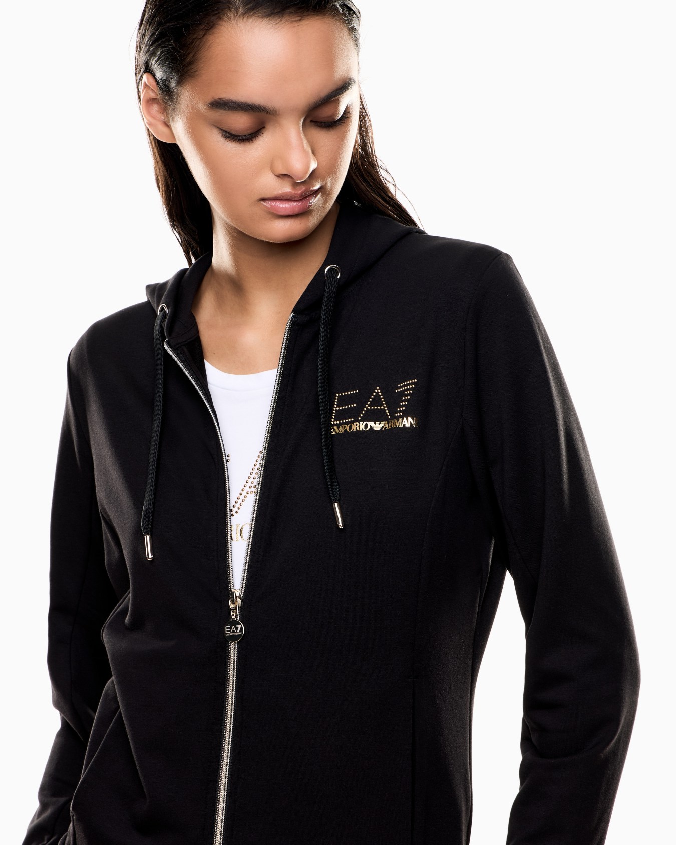 Stretch viscose-blend tracksuit Slide 5