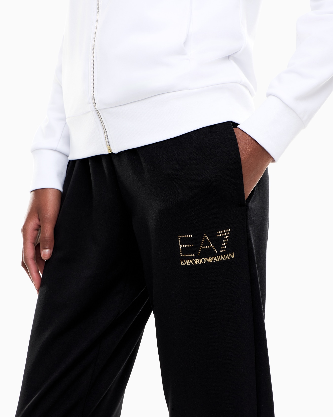 Stretch viscose-blend tracksuit Slide 4