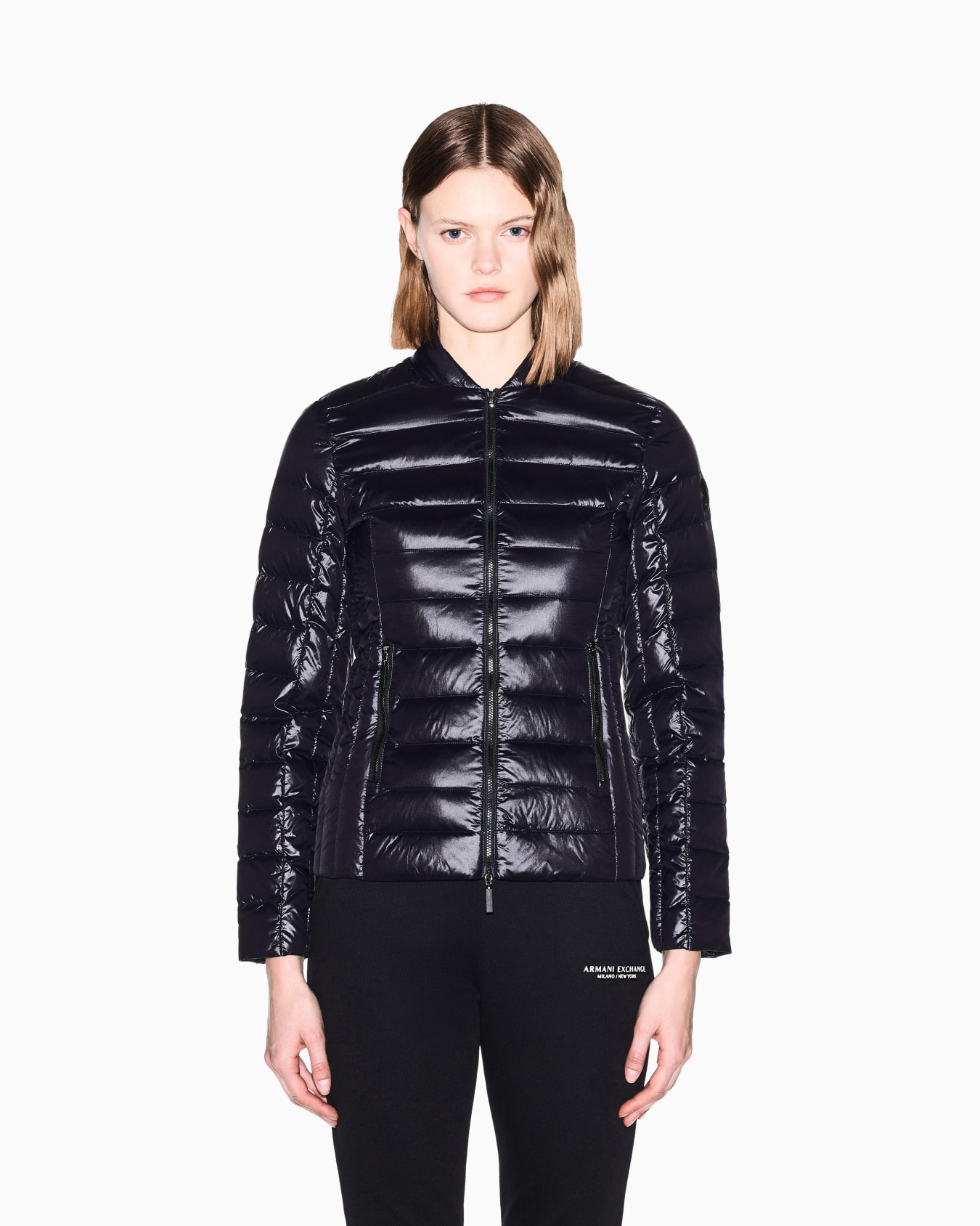 Doudoune en tissu brillant Diapositive 3