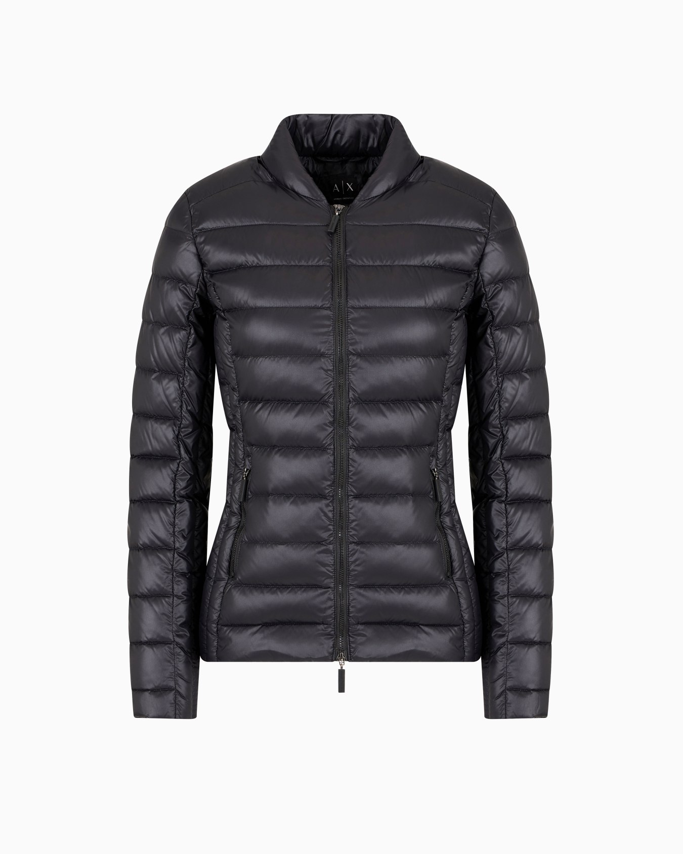 Shiny fabric down jacket Slide 0