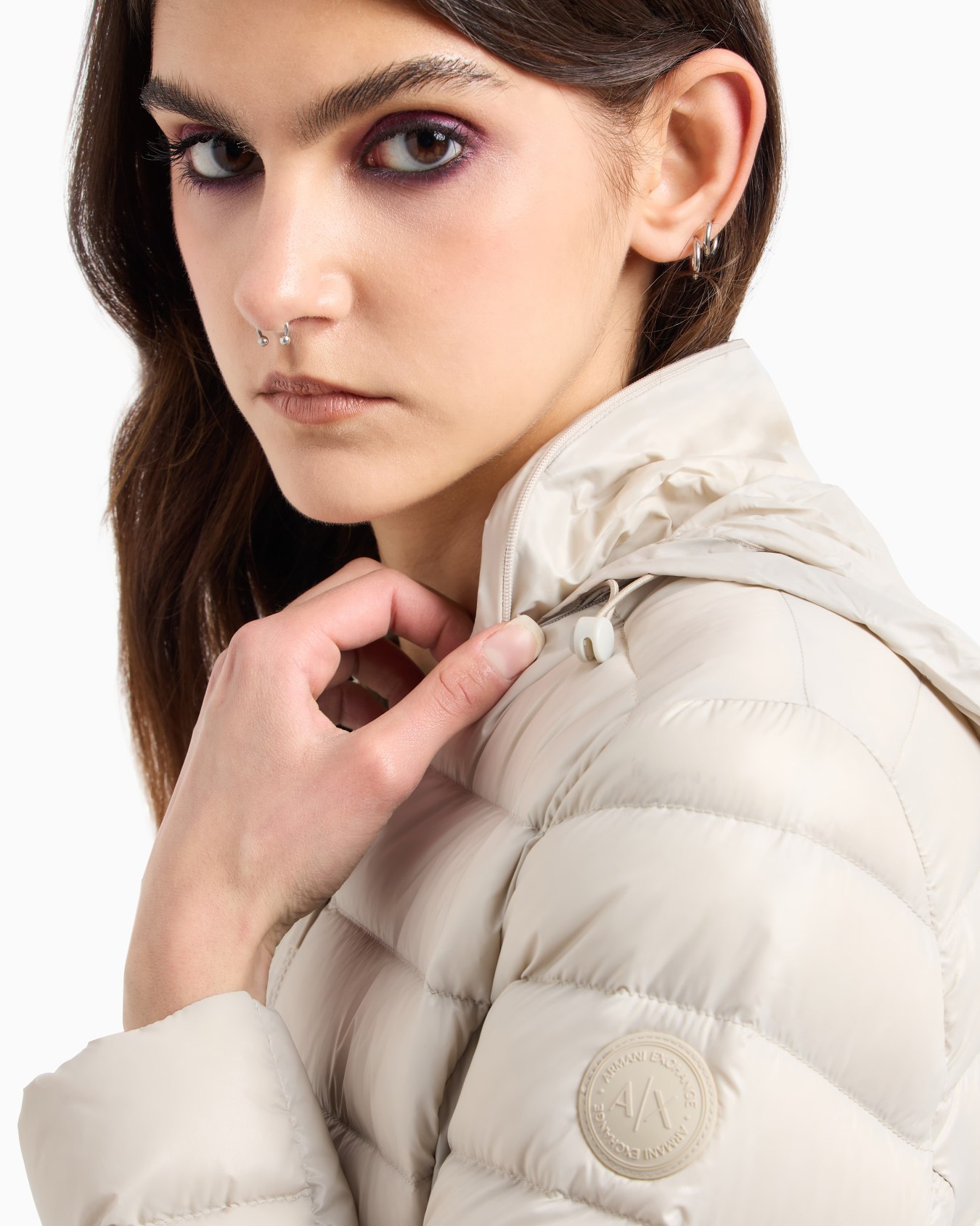 Light weight zip-up down jacket Slide 4