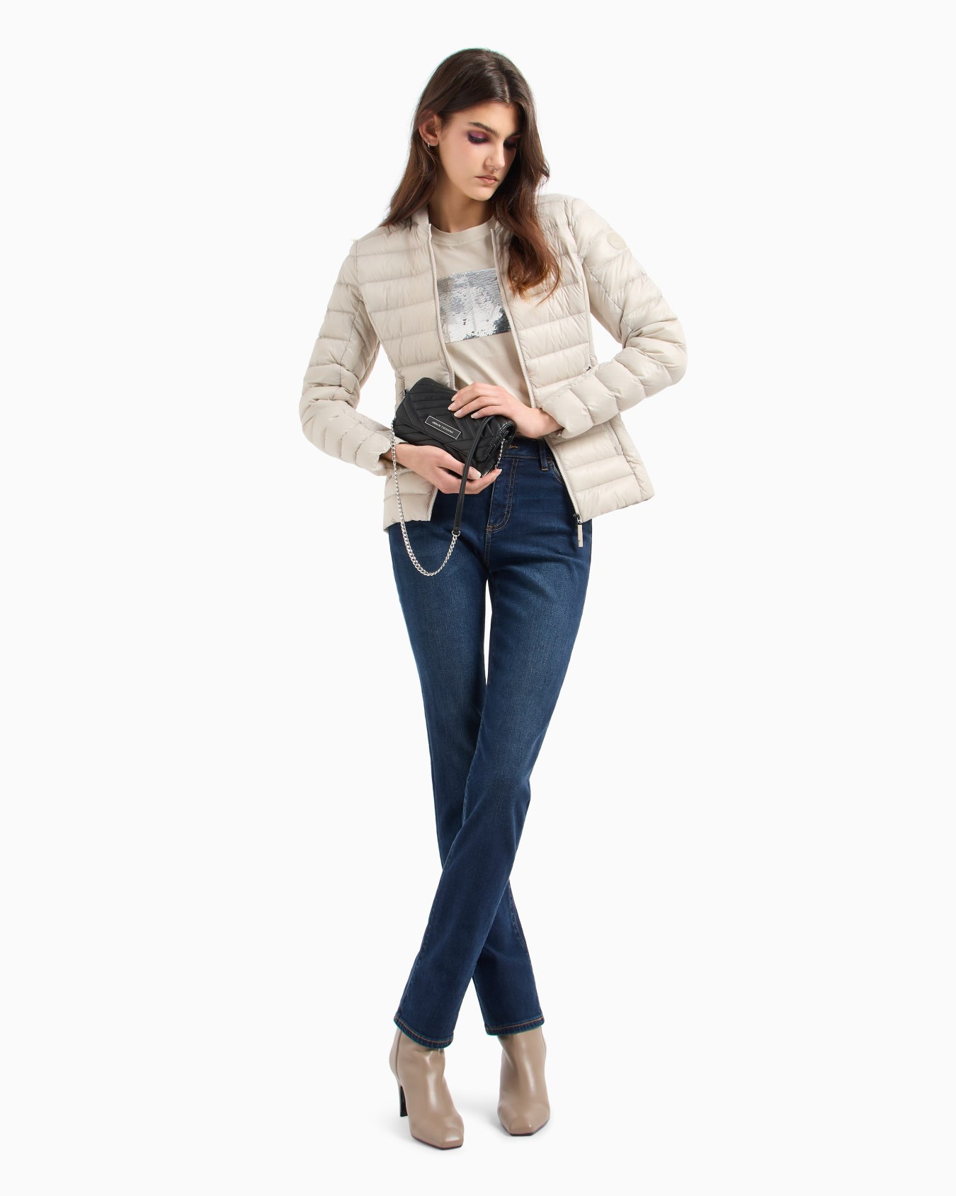 Light weight zip-up down jacket Slide 3