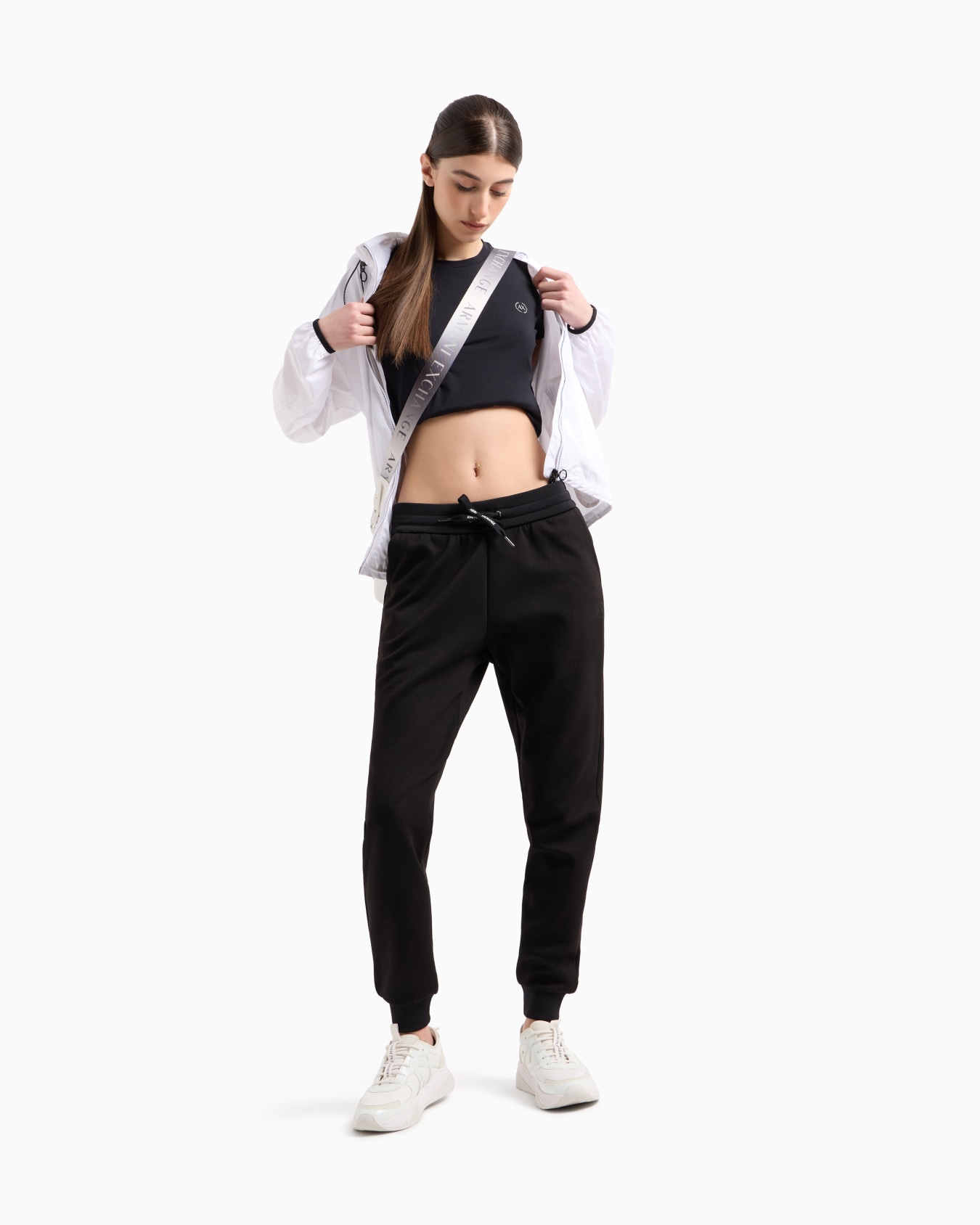 Full zip jacket with removable hood Slide 1