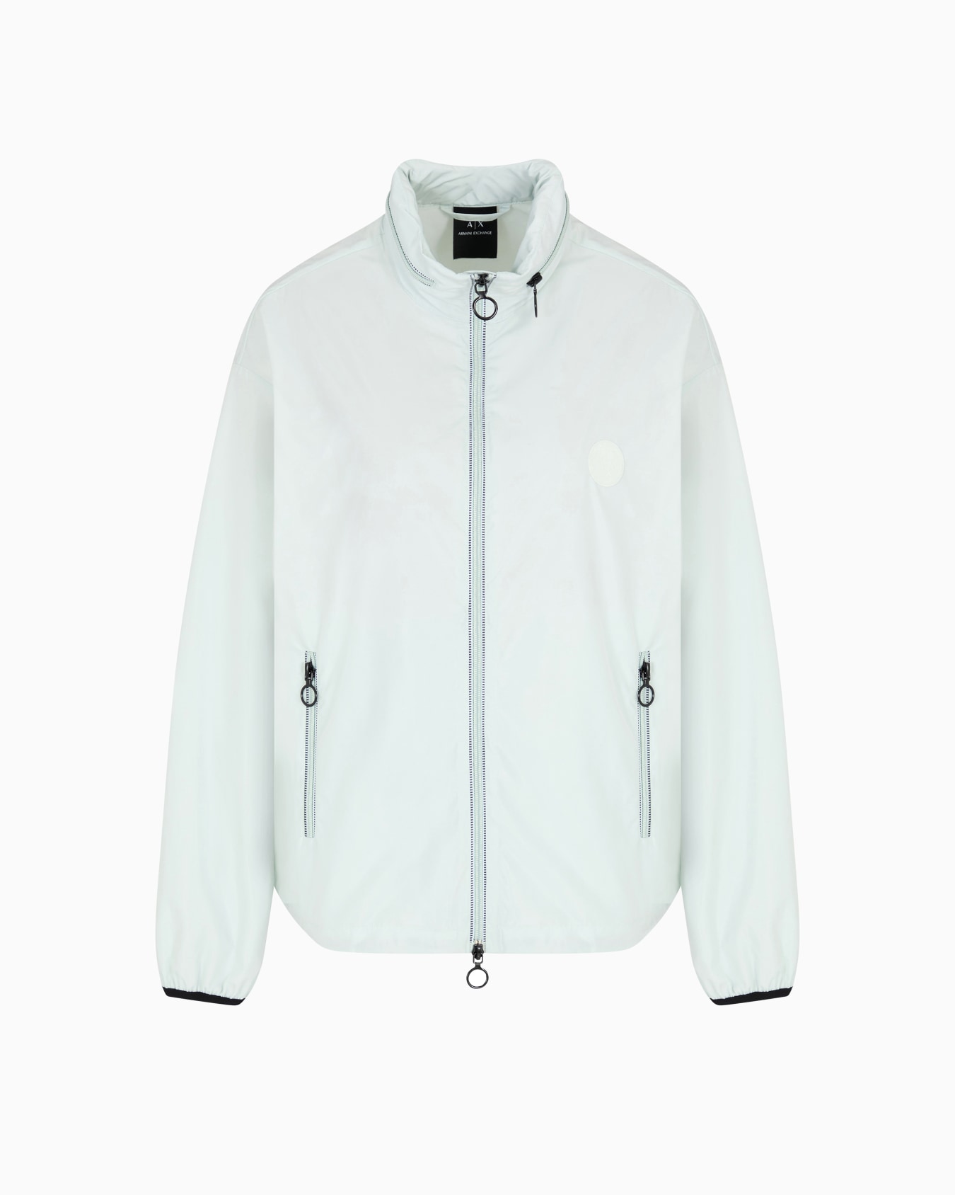 Full zip jacket with removable hood Slide 0