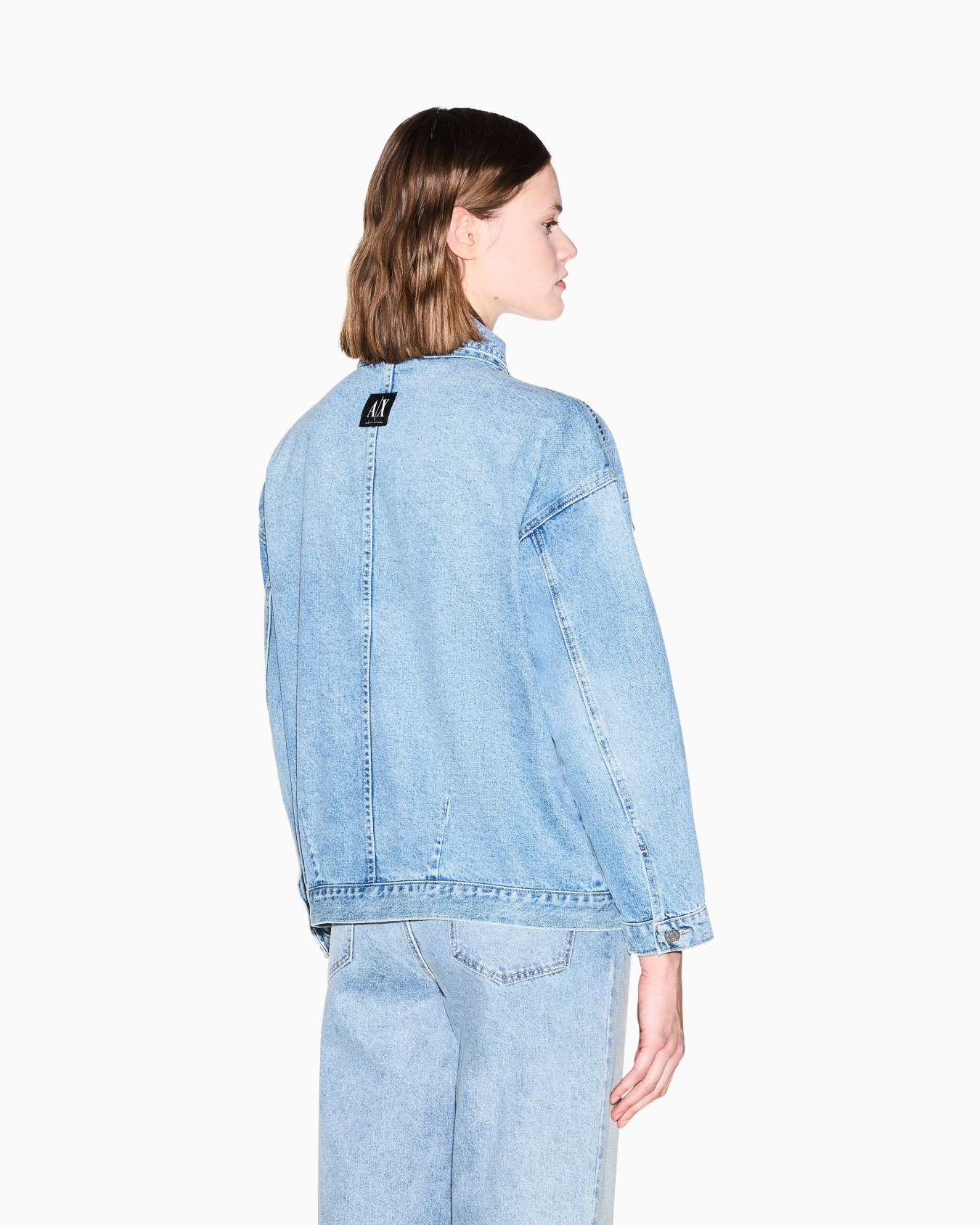 Used effect denim jacket Slide 5
