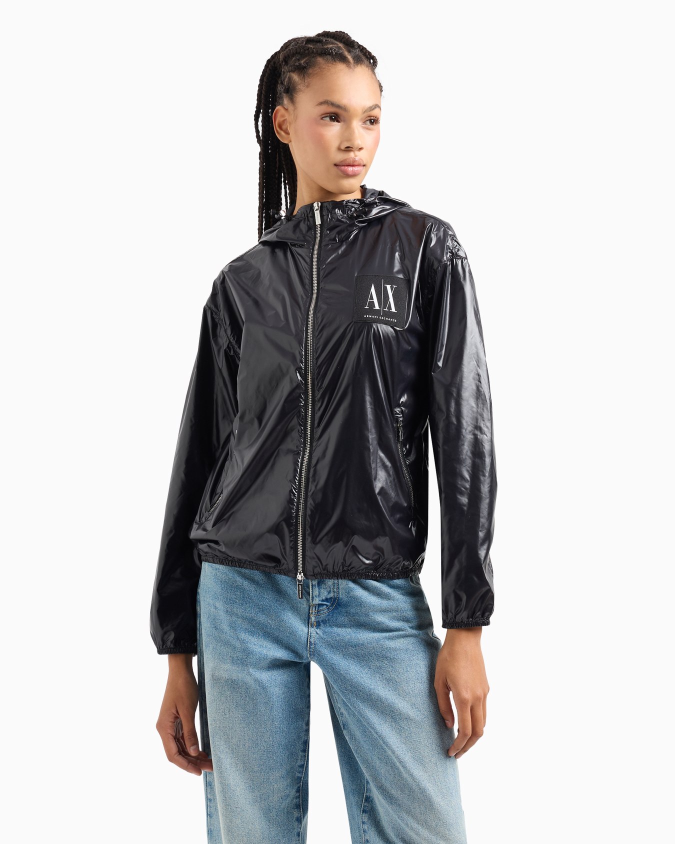 Icon Project Hooded Windbreaker Jacket Slide 1