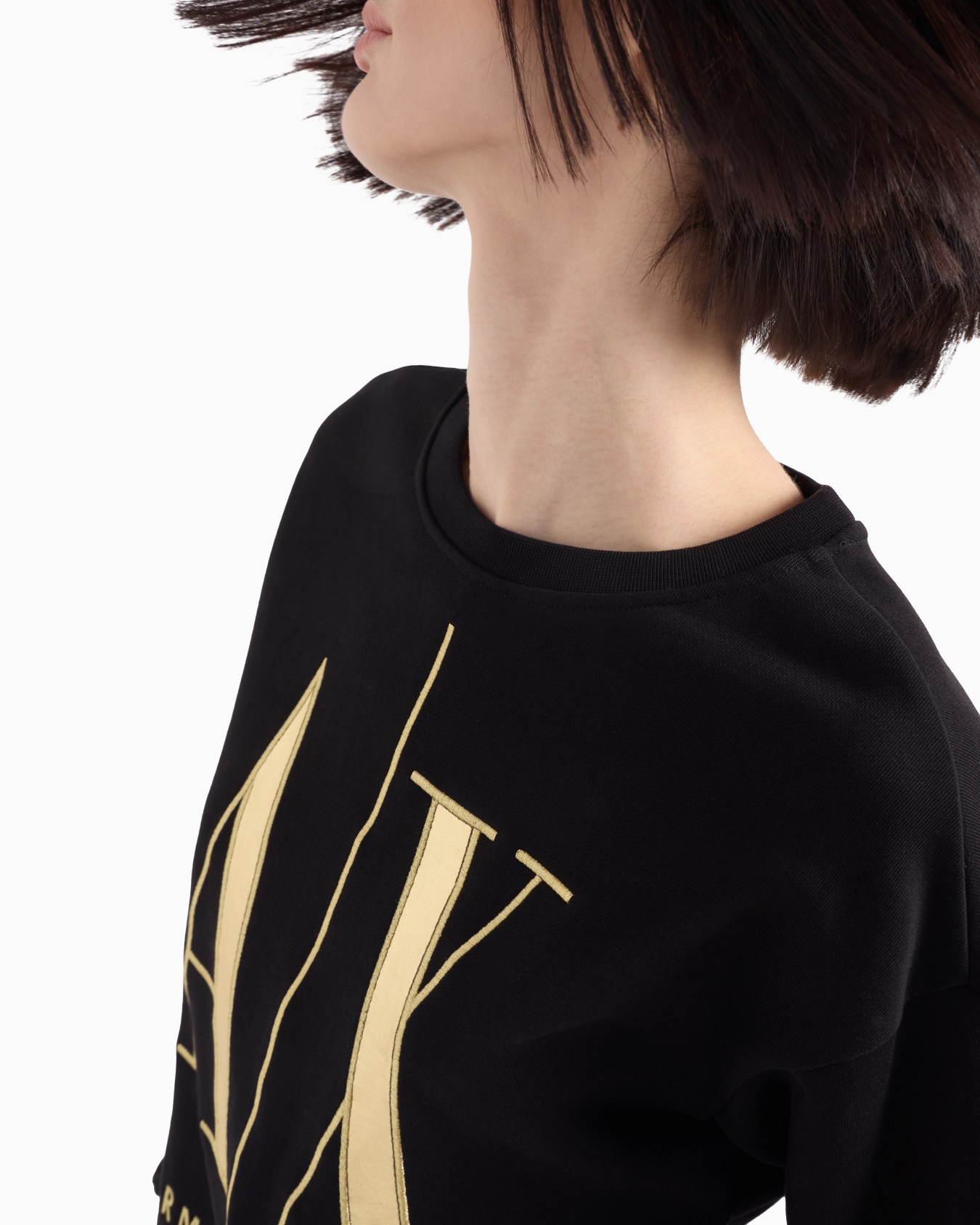 Stretch fabric zip-up hoodie Slide 4
