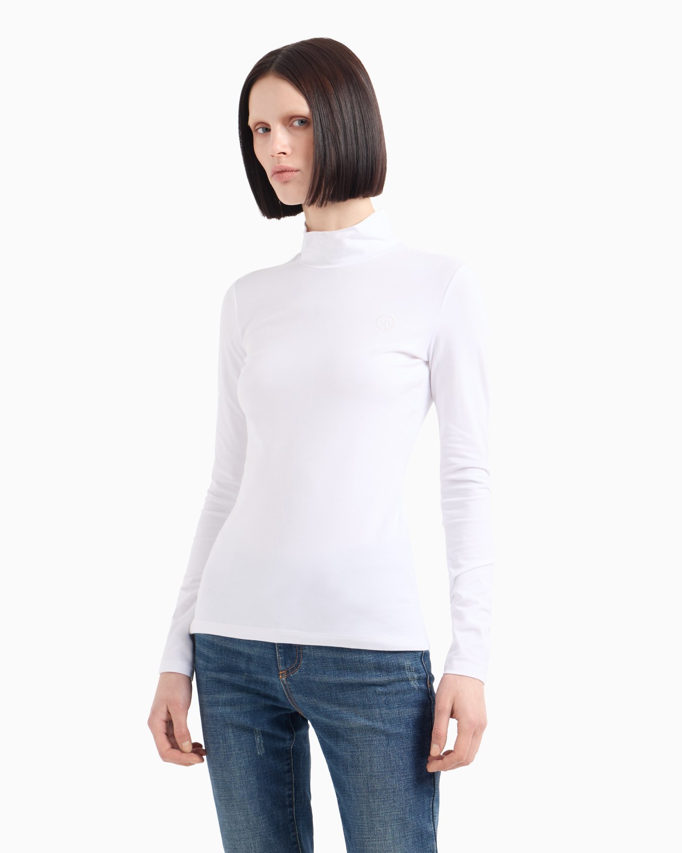 High neck top Slide 1