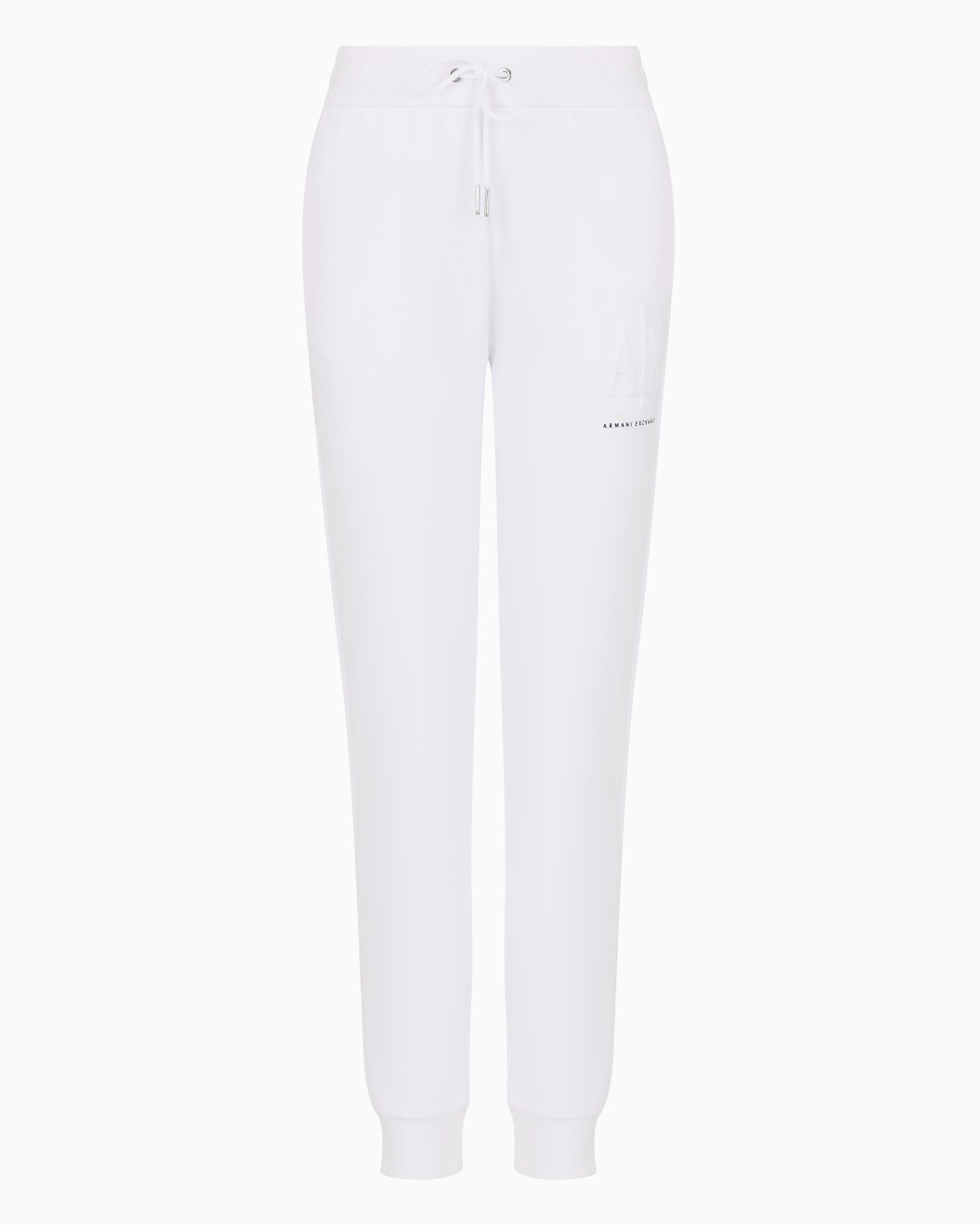 Jogger pants with embossed logo Slide 0