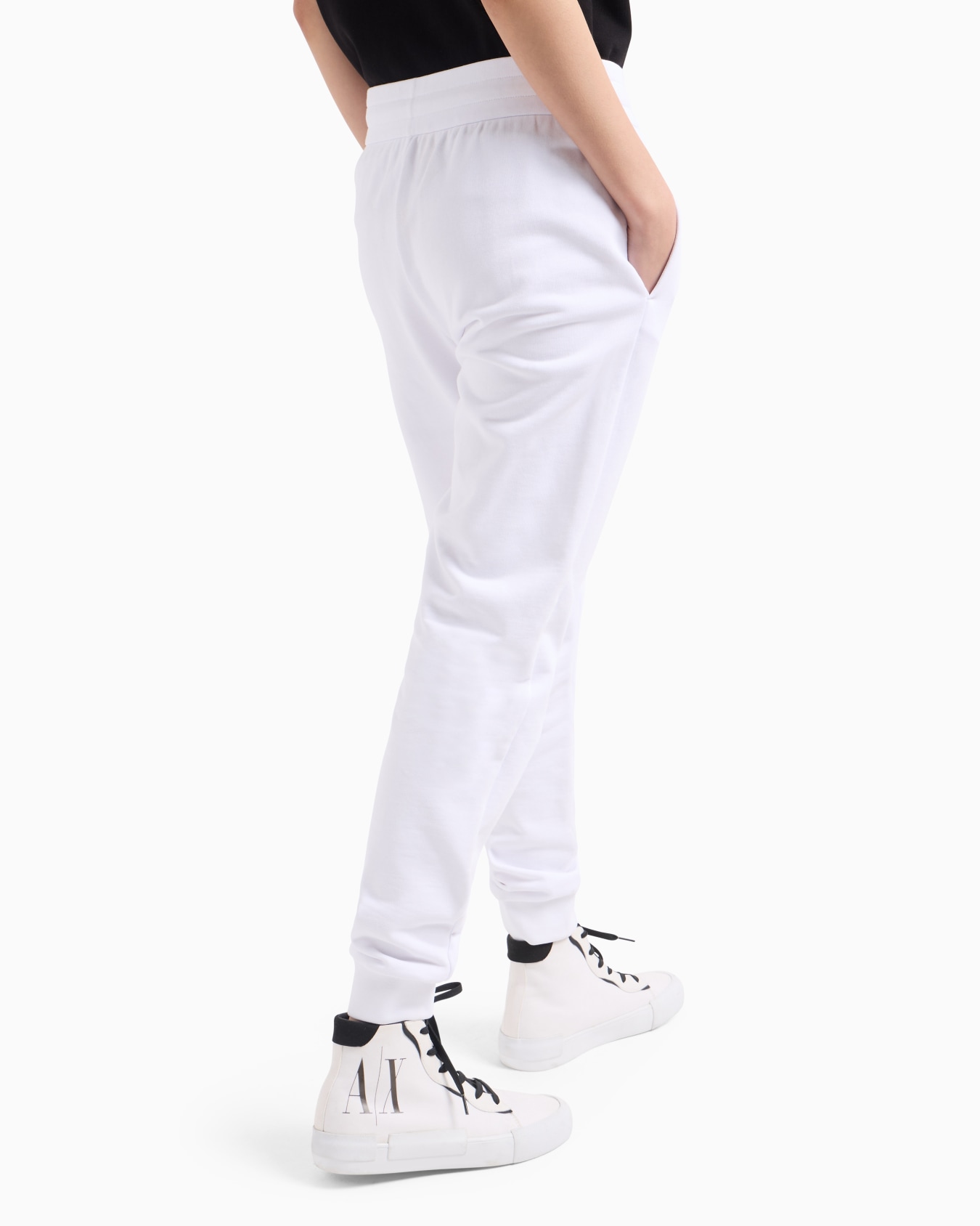 Jogger pants with embossed logo Slide 2