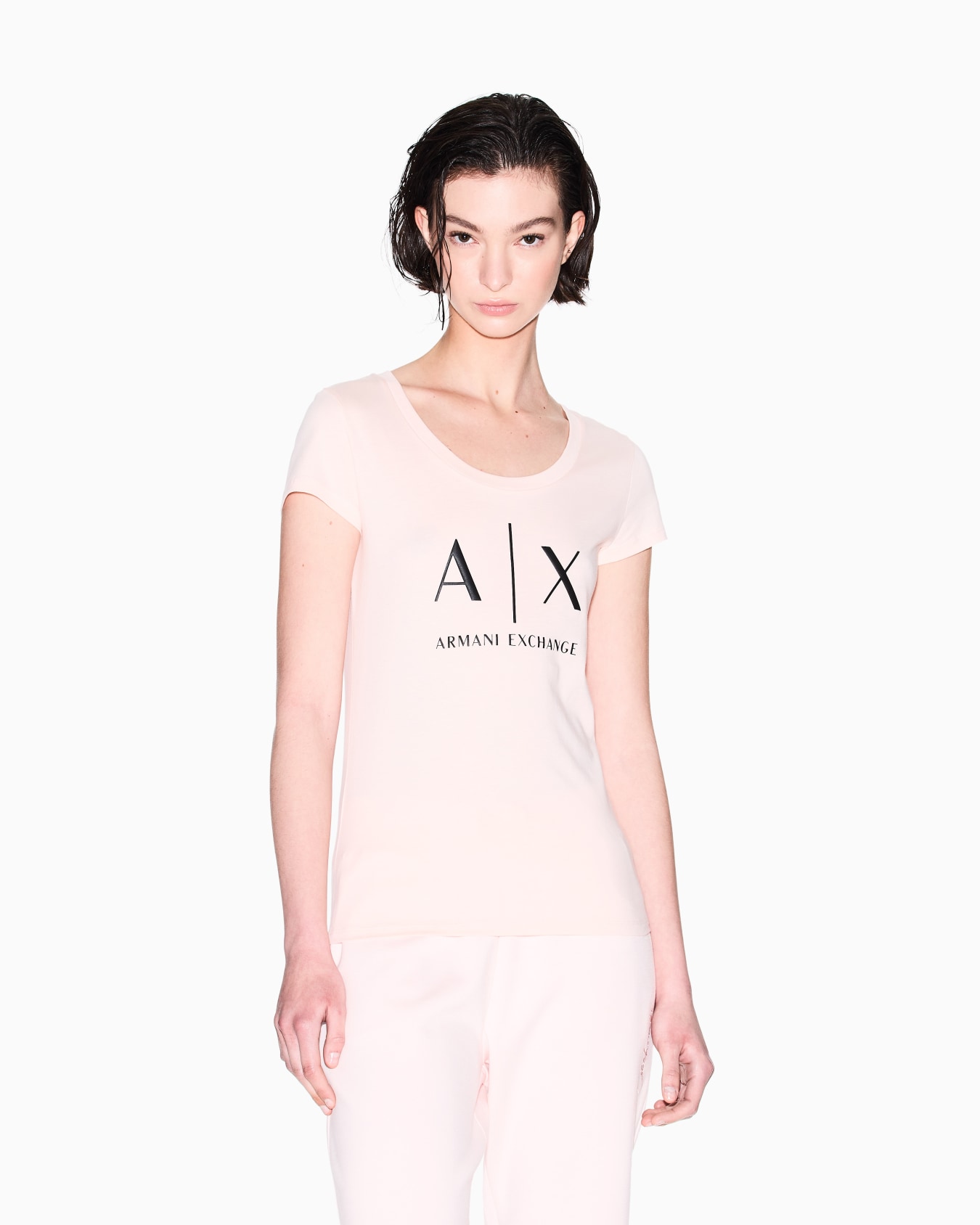 Pima Cotton Print Short Short T-Shirt Slide 3