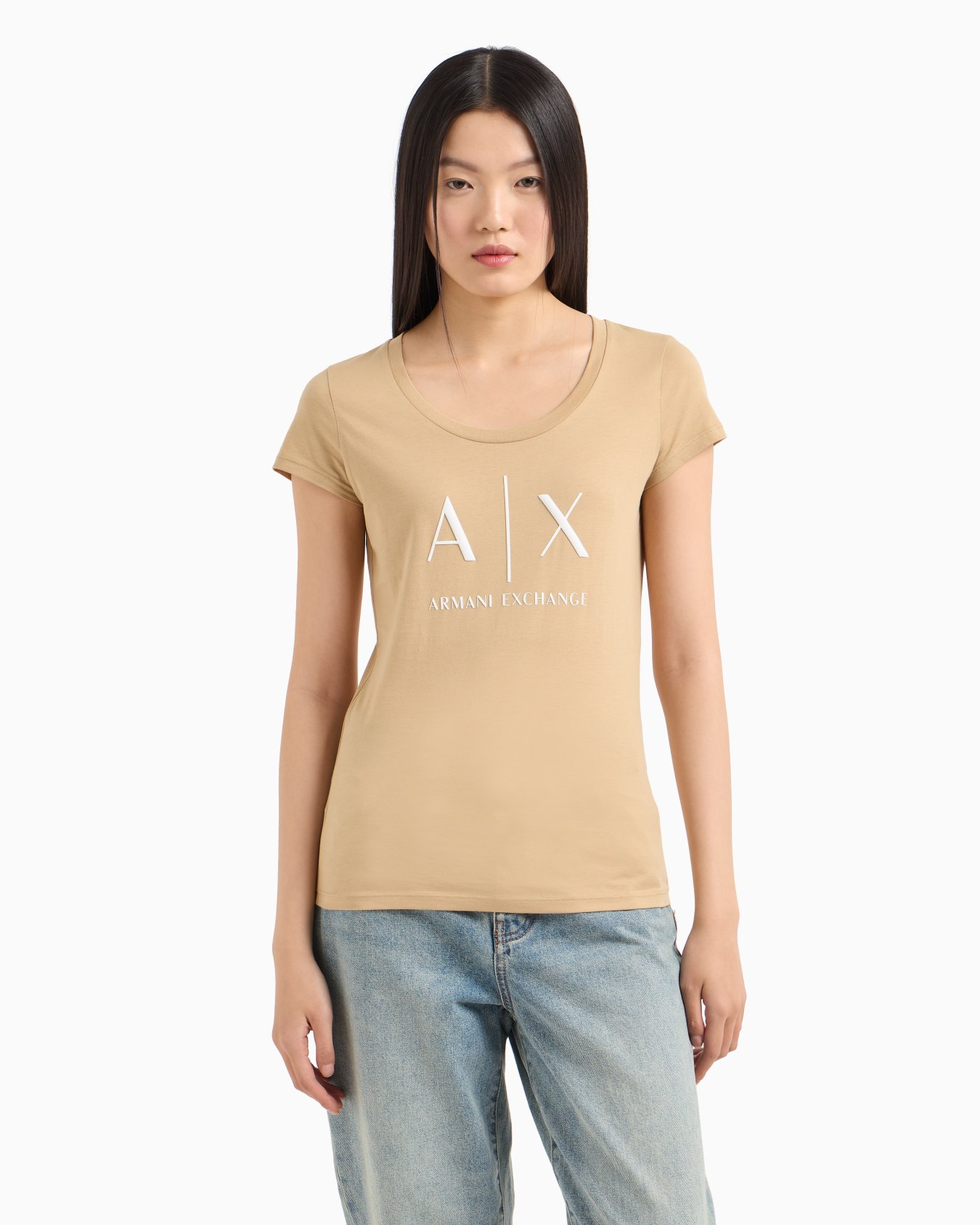 Pima Cotton Print Short Short T-Shirt Slide 3