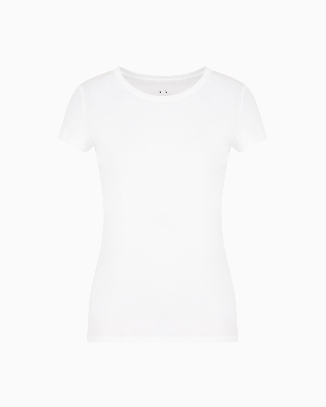 Slim fit T-shirt in pima cotton jersey Slide 0