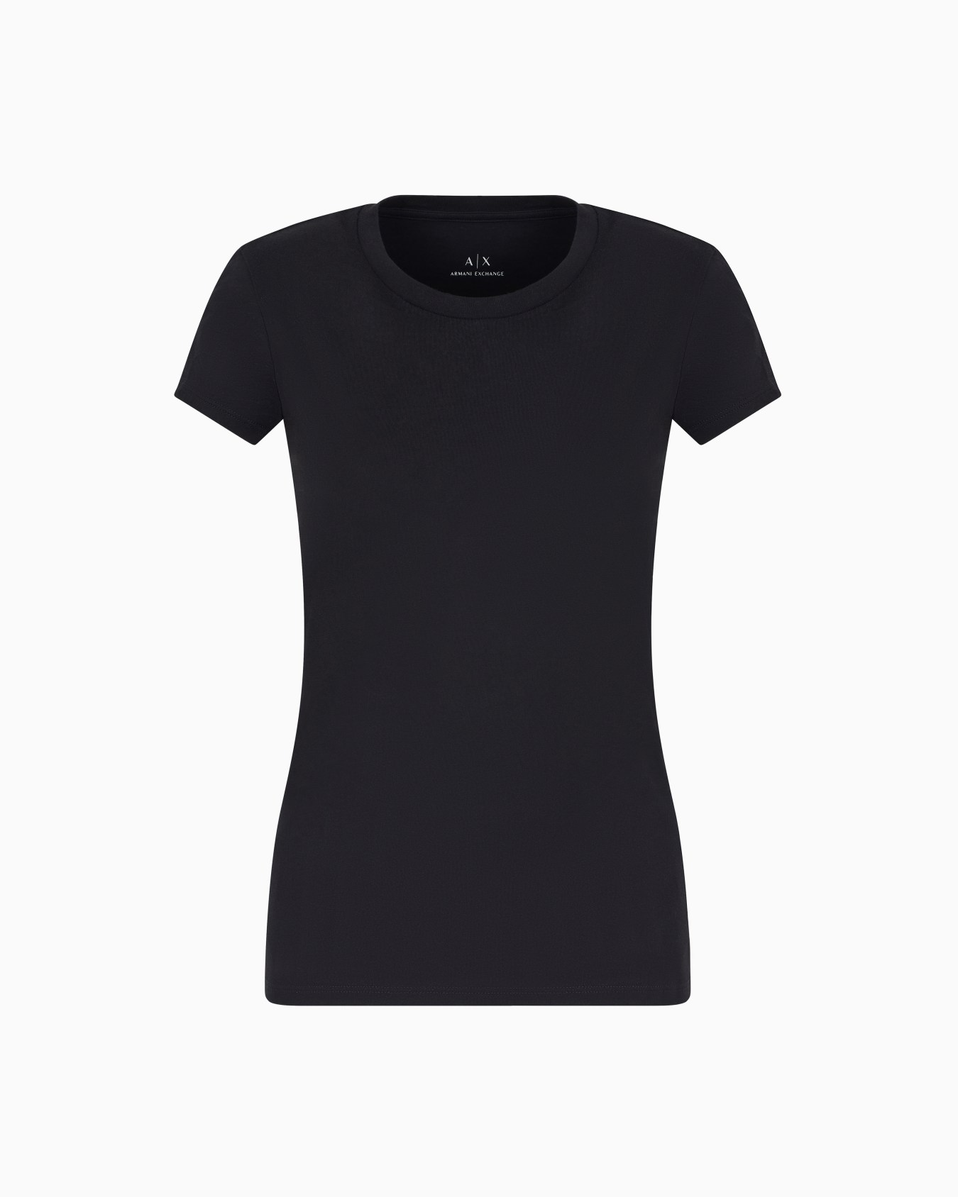 Slim fit T-shirt in pima cotton jersey Slide 0