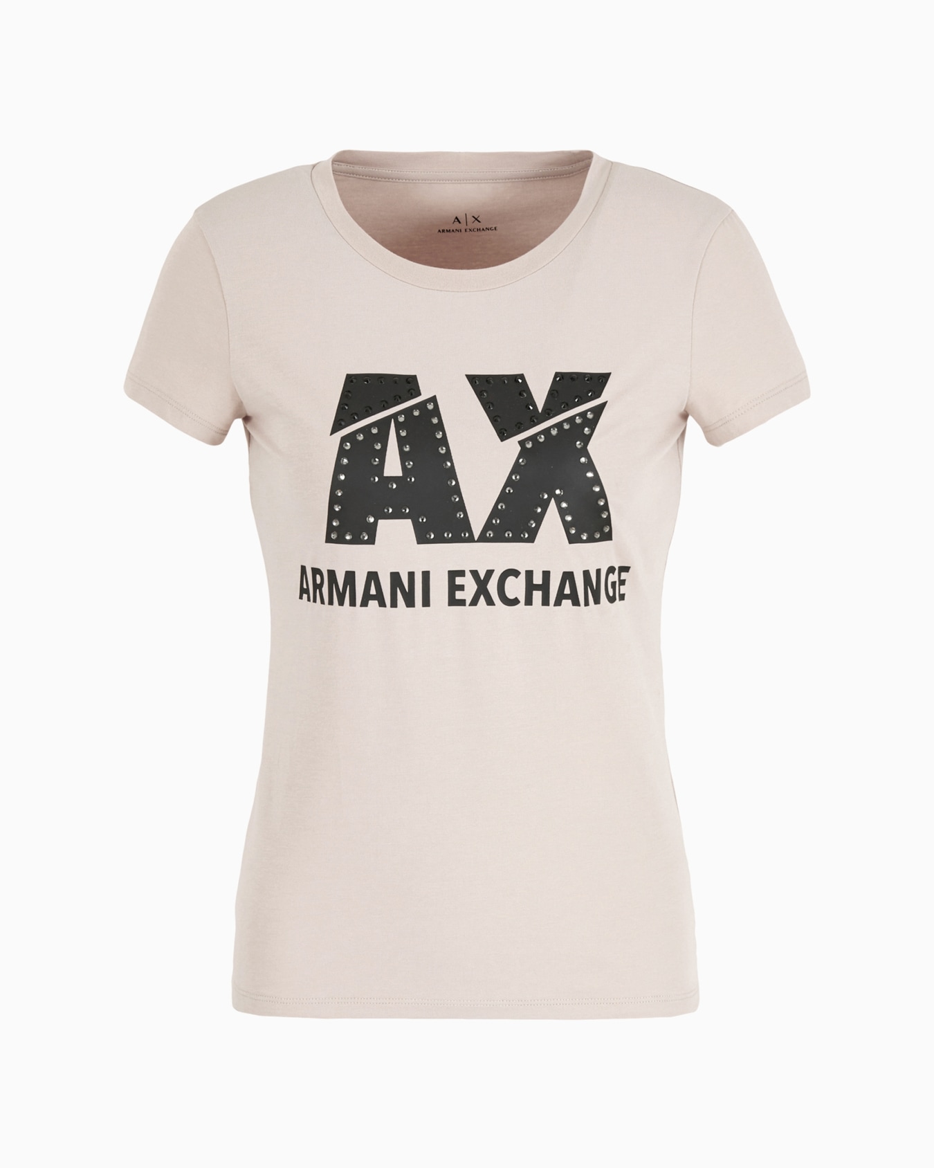 Slim fit T-shirt in stretch cotton jersey Slide 0