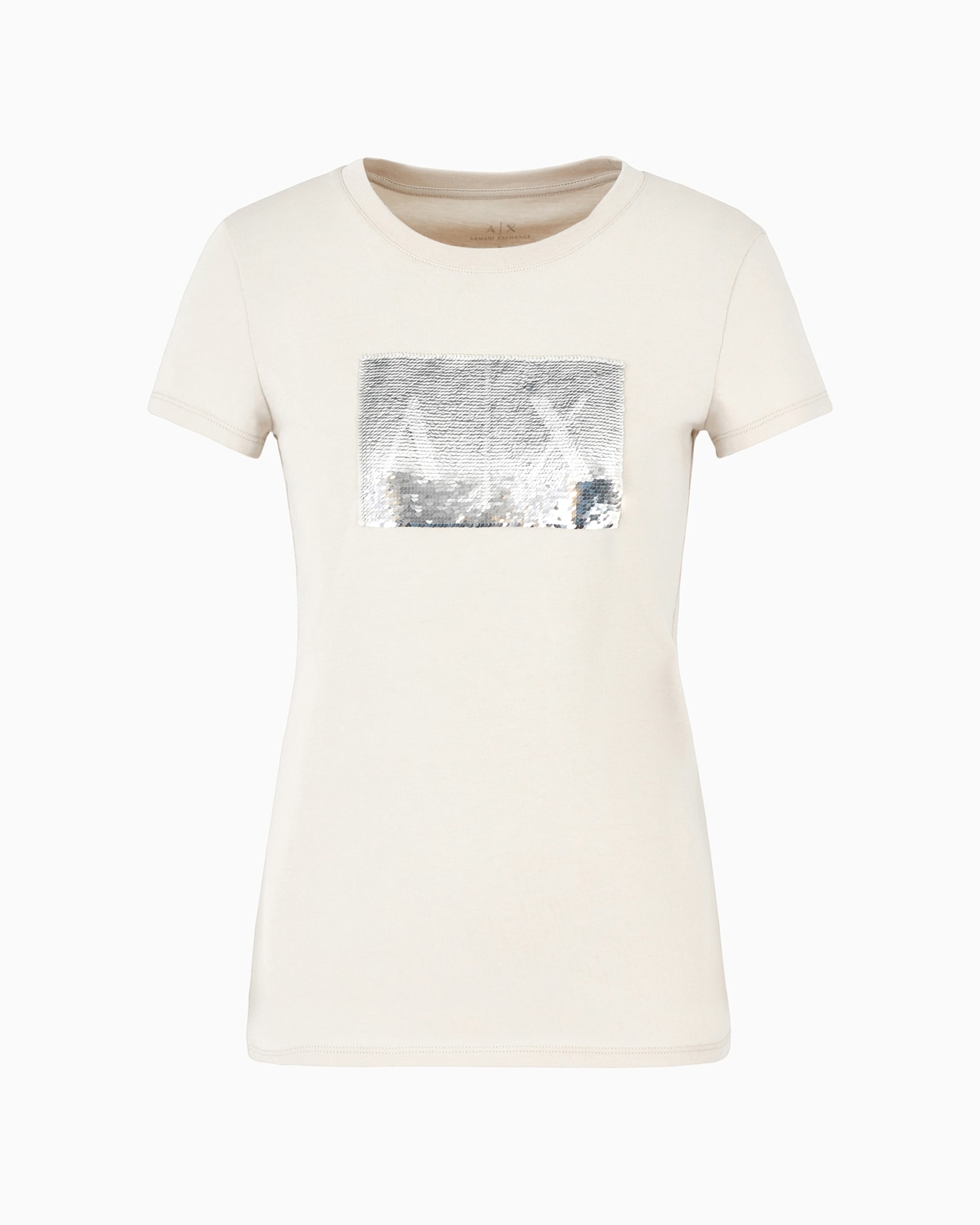 Slim fit T-shirt in stretch cotton jersey Slide 0