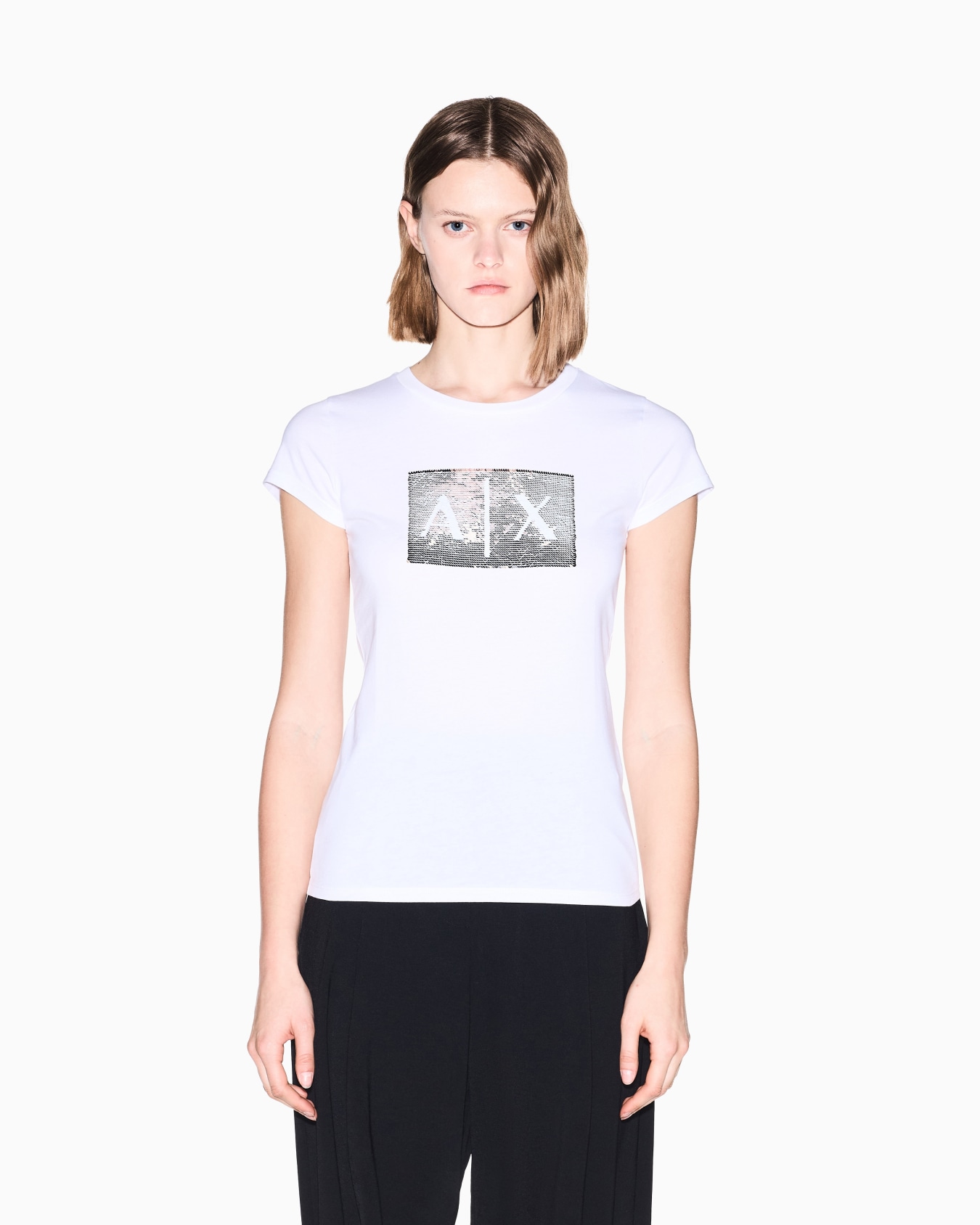 T-Shirt Slim Fit Cotton Jersey  Slide 3