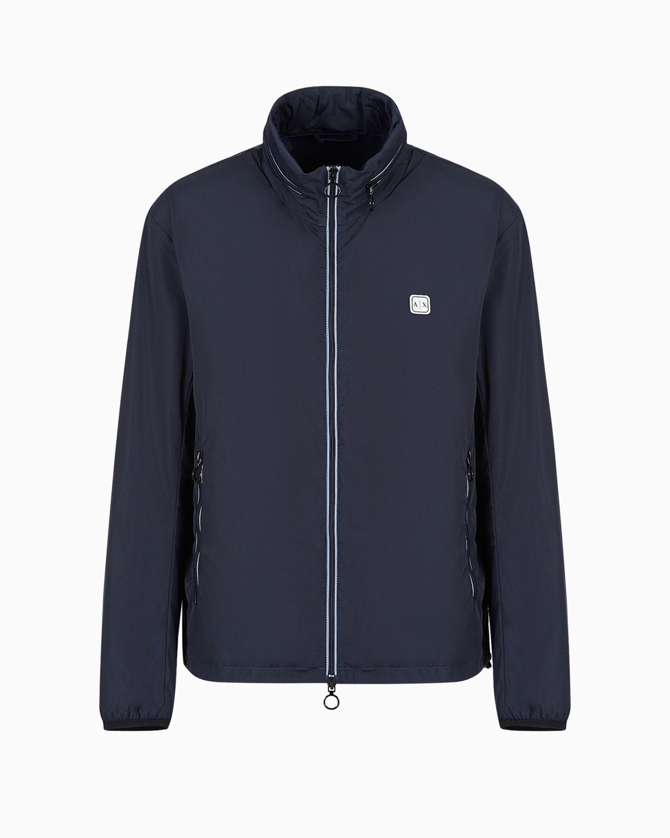 Chaqueta con ribetes de nailon en contraste Diapositiva 0